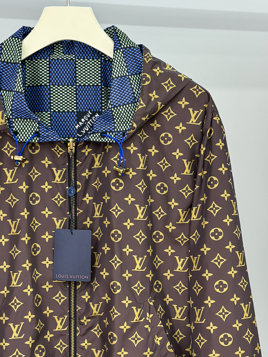（双面风衣夹克）L家族男士时装款轻便双面提花夹克外套，香港洋行渠道货，高端品鉴级产物，官柜主推展示，25