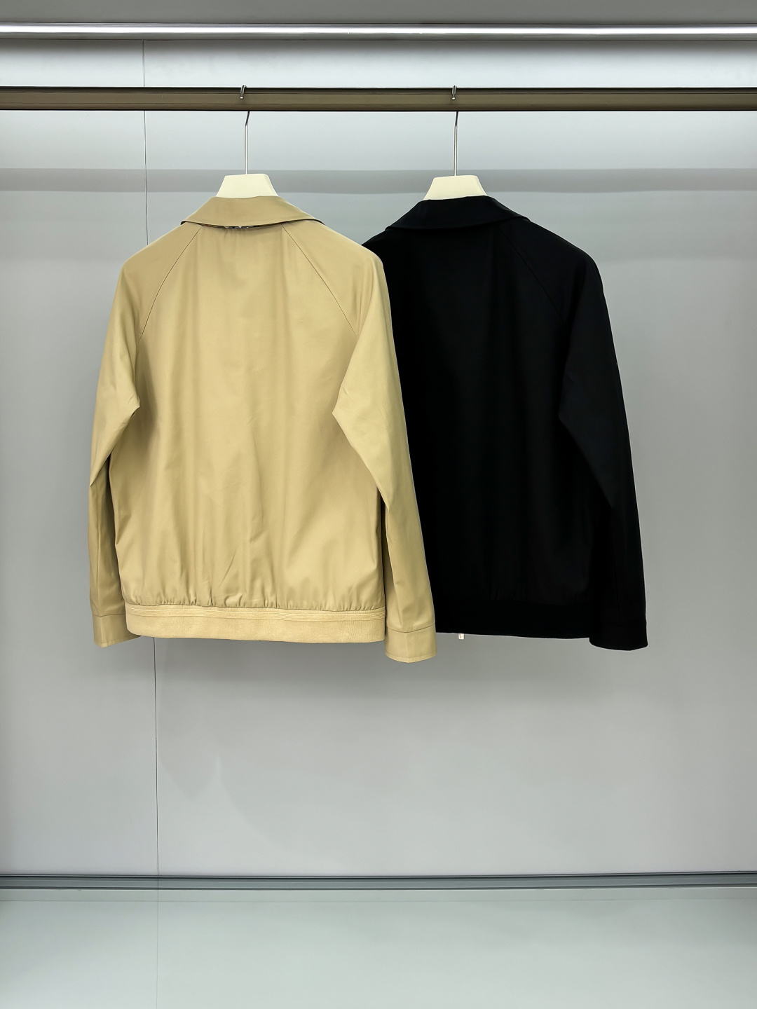 合照细节 Bur （高版本领口最新大标）（对版版本）2025FW早秋新款发布❤️巴宝莉翻领夹克外套，秋季