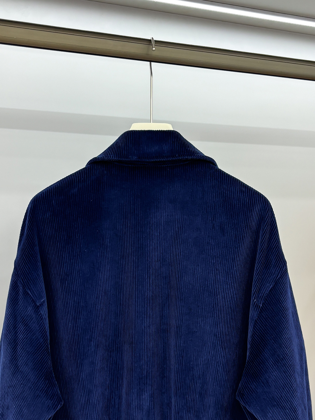 FW2025男女同款Miu缪最美灯芯绒翻领夹克外套 logo字母贴布夹克外套 真的是太懂时尚了#男孩阵营