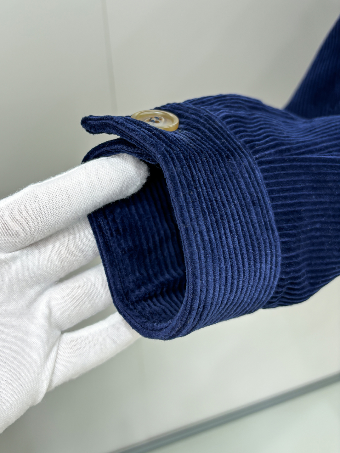 FW2025男女同款Miu缪最美灯芯绒翻领夹克外套 logo字母贴布夹克外套 真的是太懂时尚了#男孩阵营