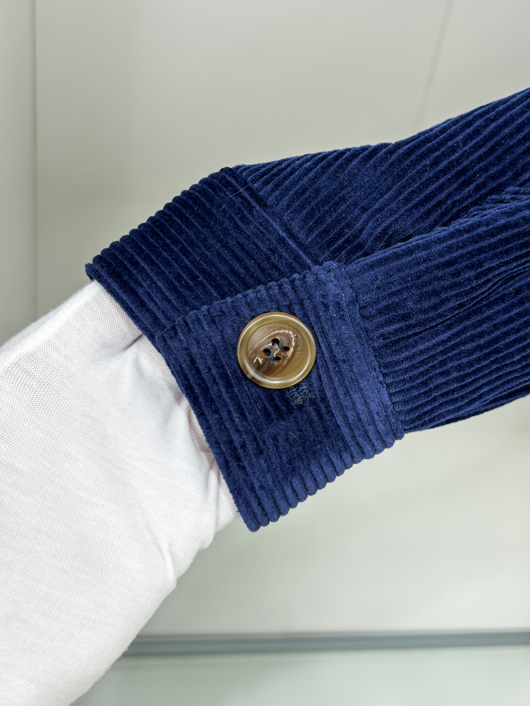 FW2025男女同款Miu缪最美灯芯绒翻领夹克外套 logo字母贴布夹克外套 真的是太懂时尚了#男孩阵营