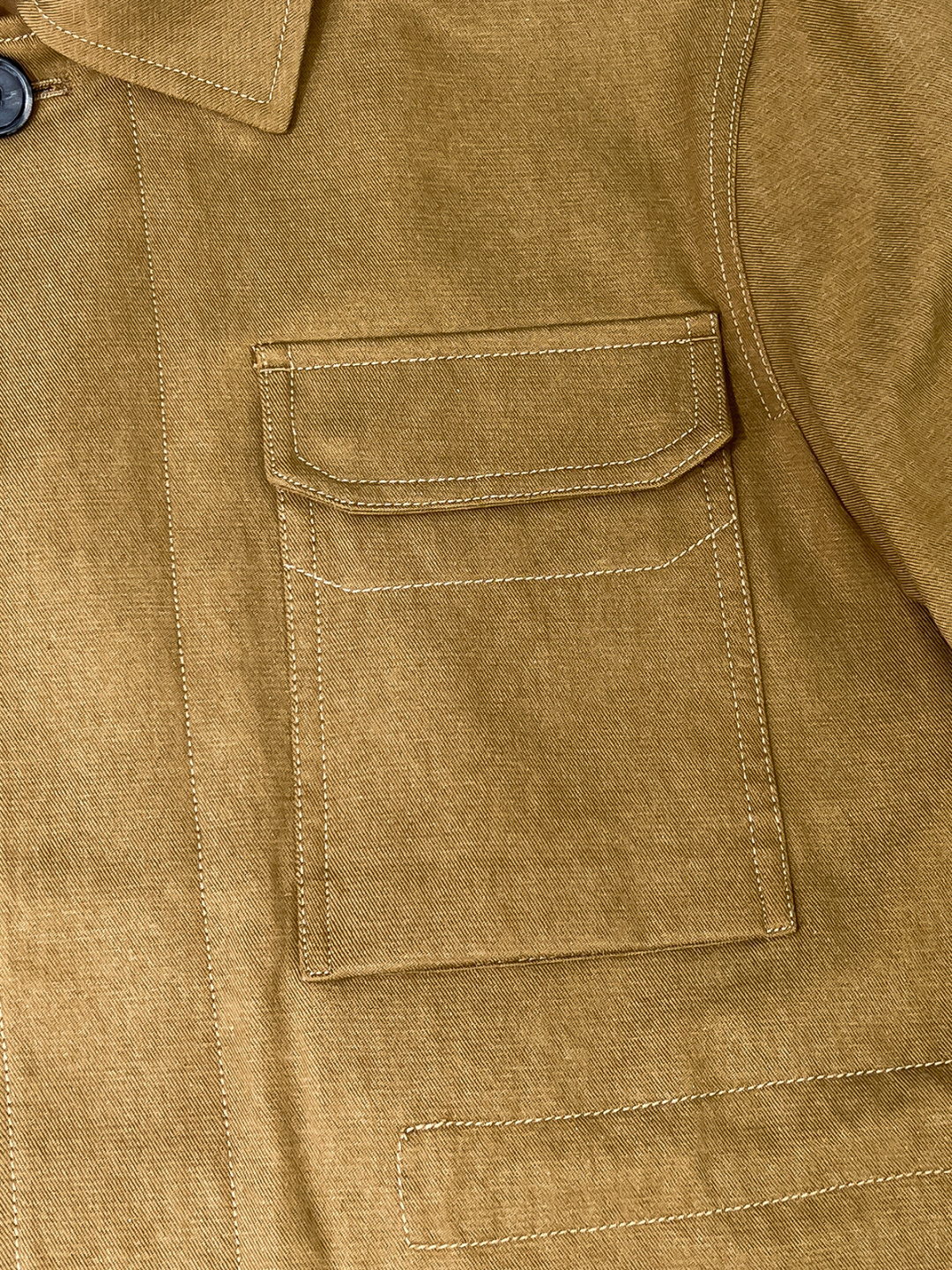 重奢经典！Brioni天丝纯棉混纺多口袋翻领腰部抽绳衬衫式猎装夹克外套！永不落幕的款式可以一直穿，一直经