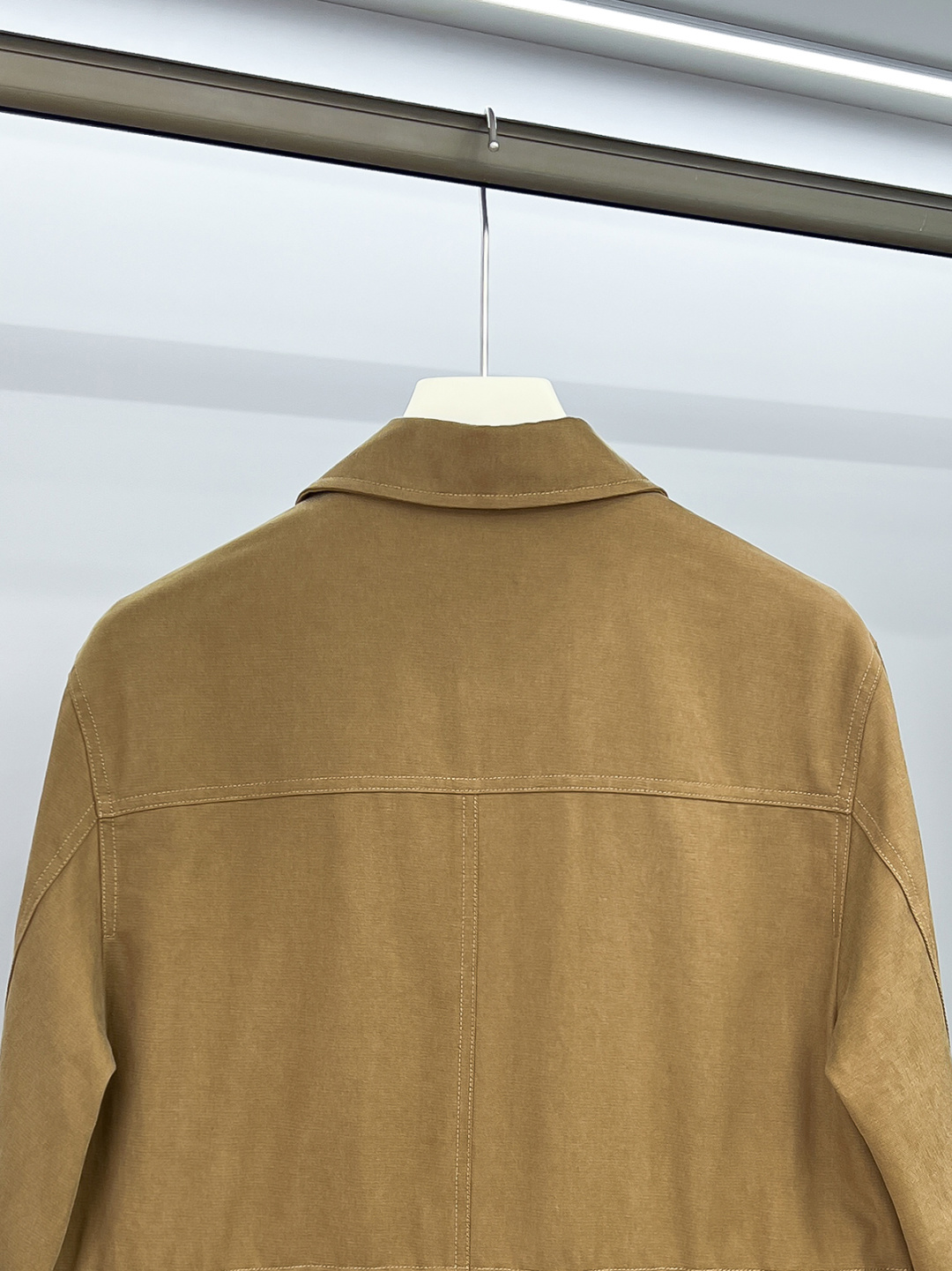 铺拍细节 重奢经典！Brioni天丝纯棉混纺多口袋翻领腰部抽绳衬衫式猎装夹克外套！永不落幕的款式可以一直