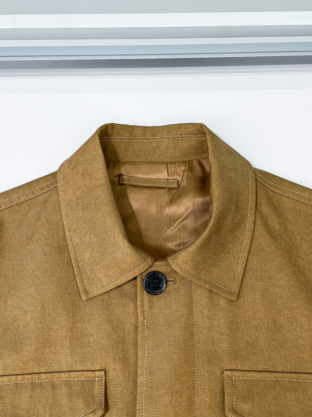 铺拍细节 重奢经典！Brioni天丝纯棉混纺多口袋翻领腰部抽绳衬衫式猎装夹克外套！永不落幕的款式可以一直