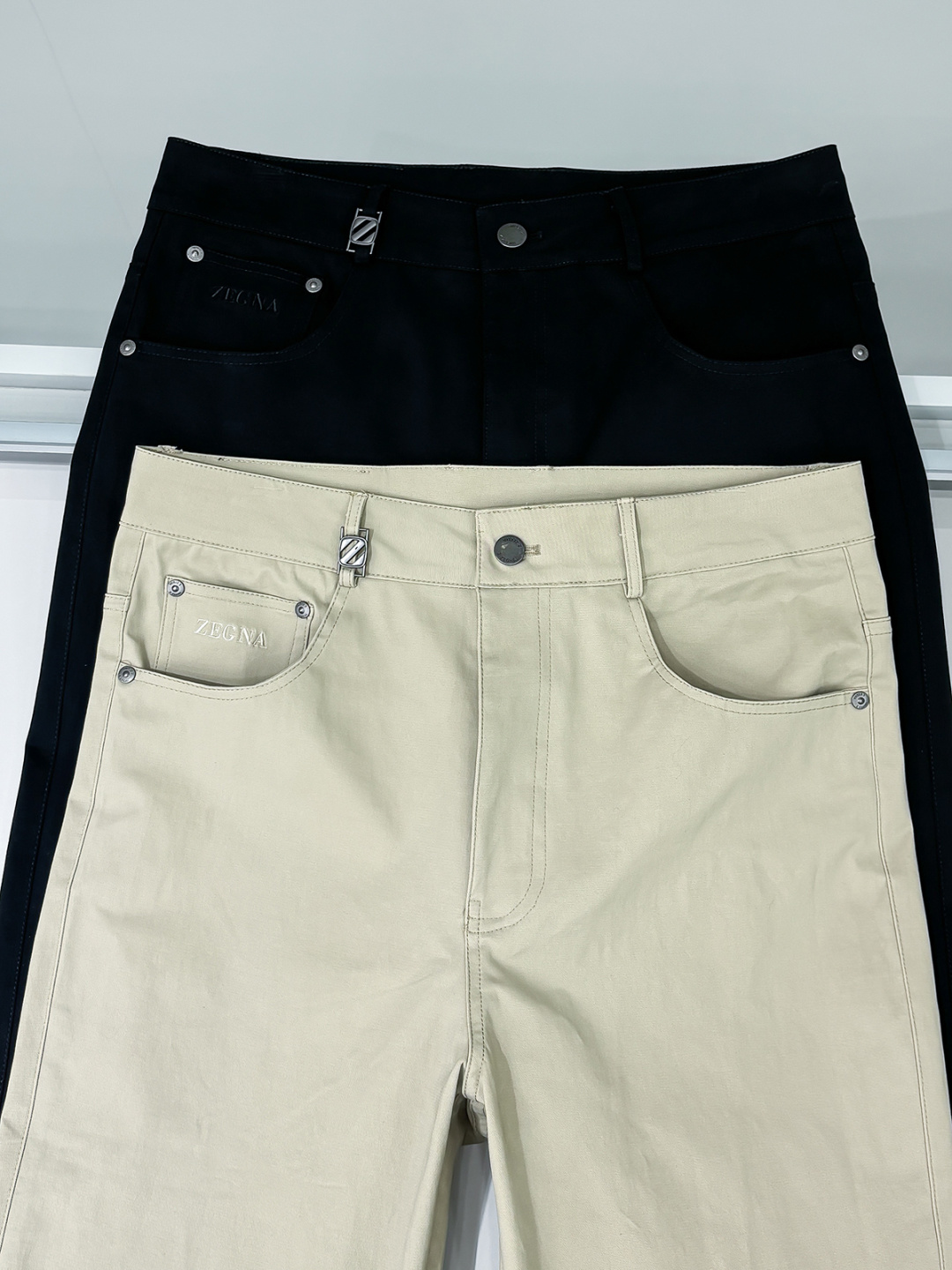 组合图 Zeg 2025秋冬亚洲专柜系列最新款！高端狠货 高端订制修身商务休闲裤西裤 原版五金 日常商务