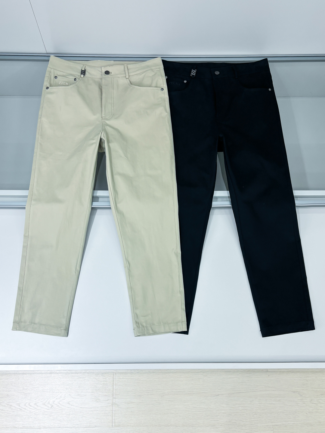 组合图 Zeg 2025秋冬亚洲专柜系列最新款！高端狠货 高端订制修身商务休闲裤西裤 原版五金 日常商务