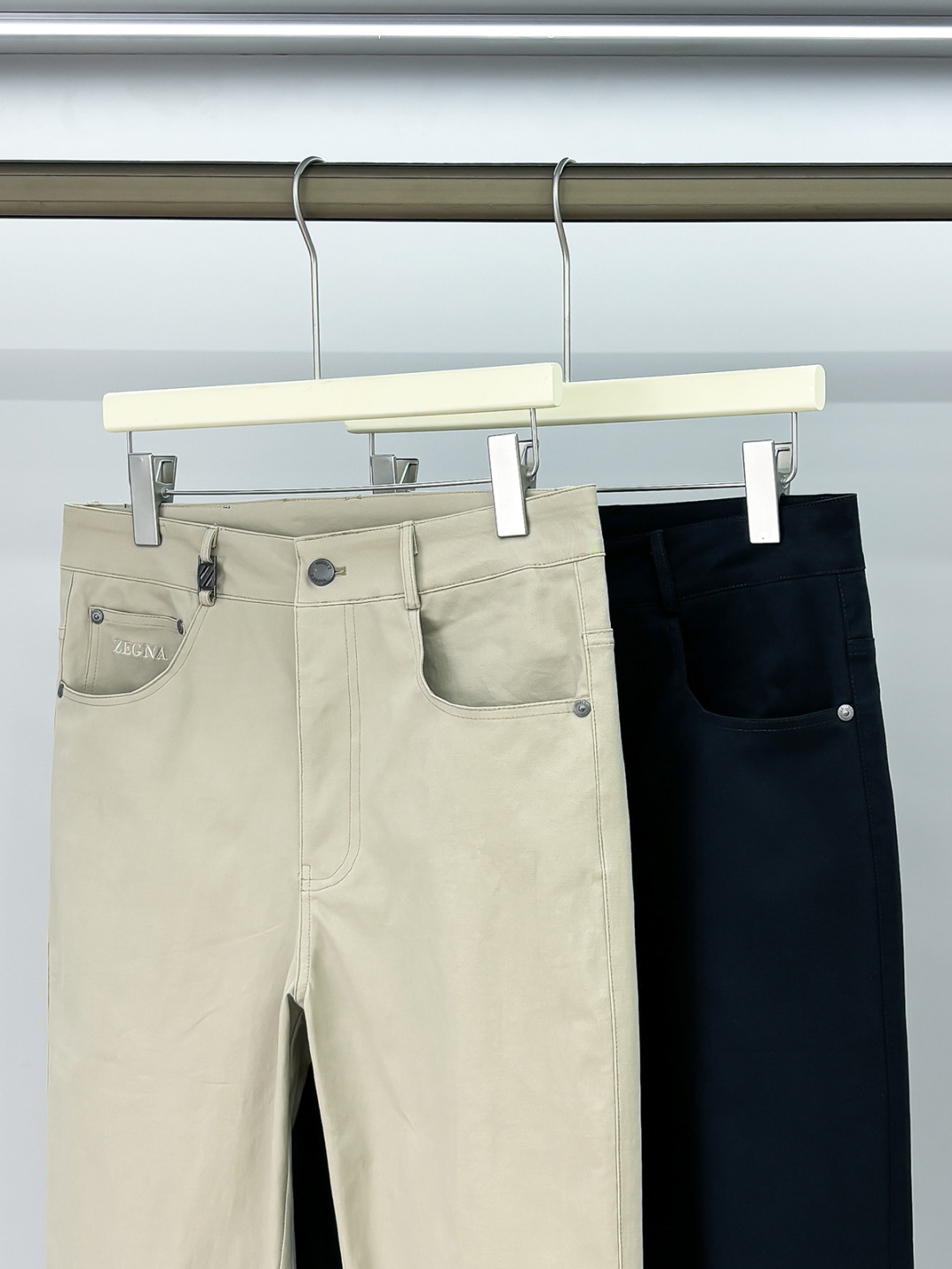 组合图 Zeg 2025秋冬亚洲专柜系列最新款！高端狠货 高端订制修身商务休闲裤西裤 原版五金 日常商务