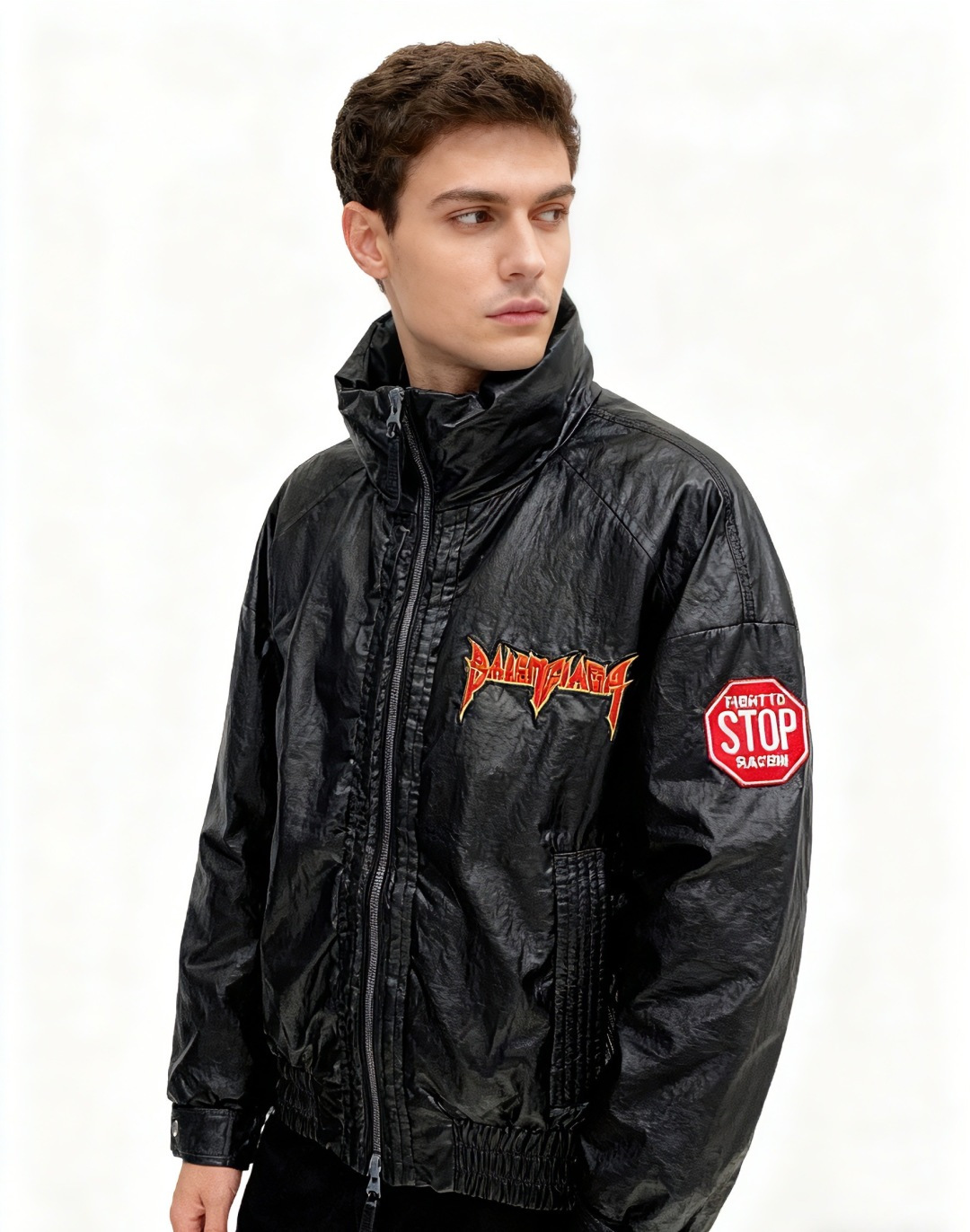 NO:599548,Balenci Paris down jacket 2025 winter latest model, available at counters simultaneously, original order, popular fashionable casual hooded down jacket, imported original fabric, unique design, original hardware decoration, simple and fashionable, handsome upper body, complete three labels, size M-3XL, balenciaga, down jacket, hats, alexander wang19860909Balenci 巴黎羽绒服 2025冬季最新款,专柜同步有售,原单狠货,爆款时尚休闲连帽羽绒服,进口原版面料,独特设计,原版五金辅料装饰,简约时尚 ,上身帅气,三标齐全,码数M-3XL,,balenciaga,down jacket,hats,alexander wang,Men's clothing