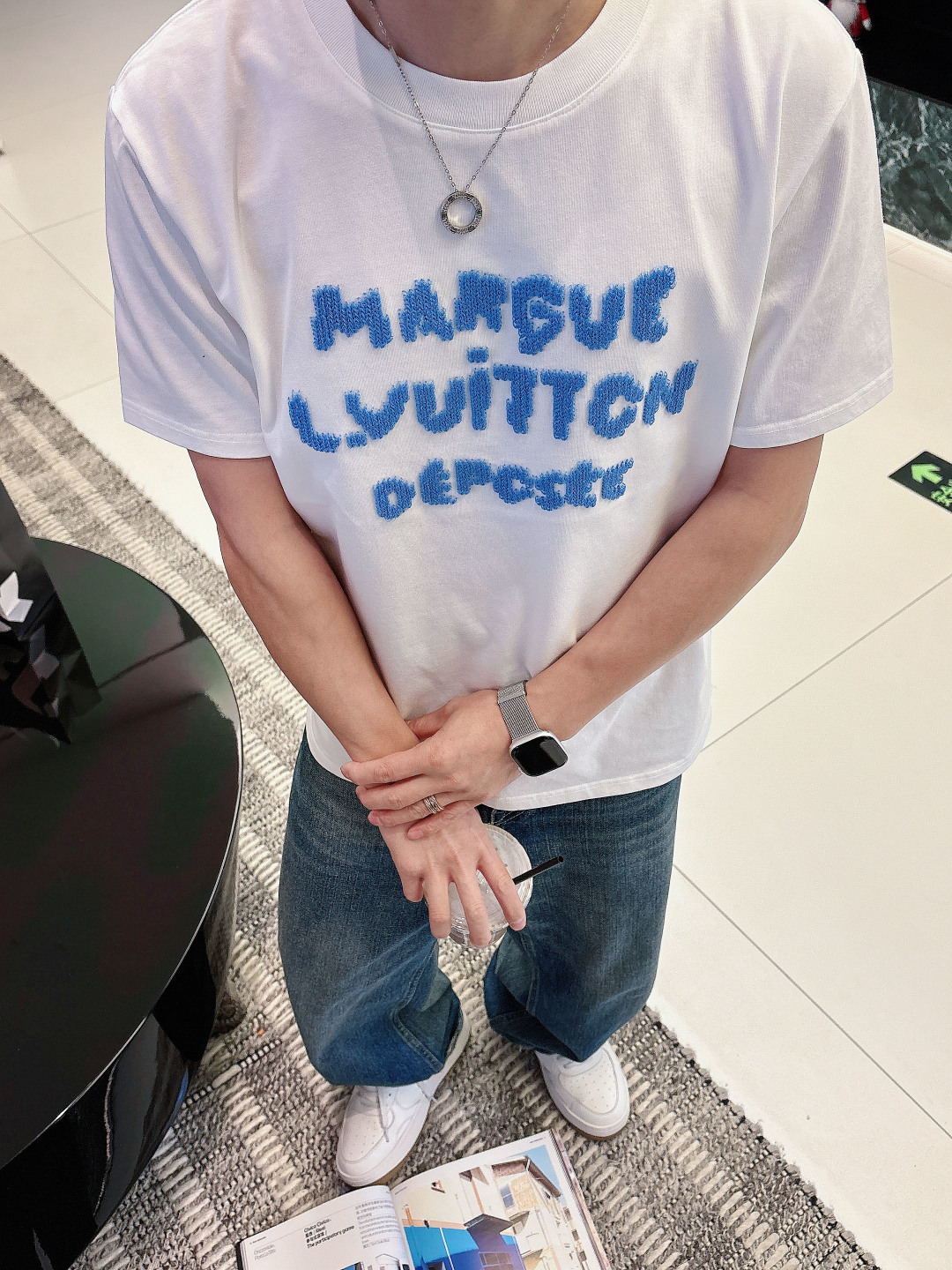 2026SS新品驴牌lv男士新款圆领短袖，香港洋行渠道货，重磅高端臻品，高奢品鉴白金级单品，26年官柜新