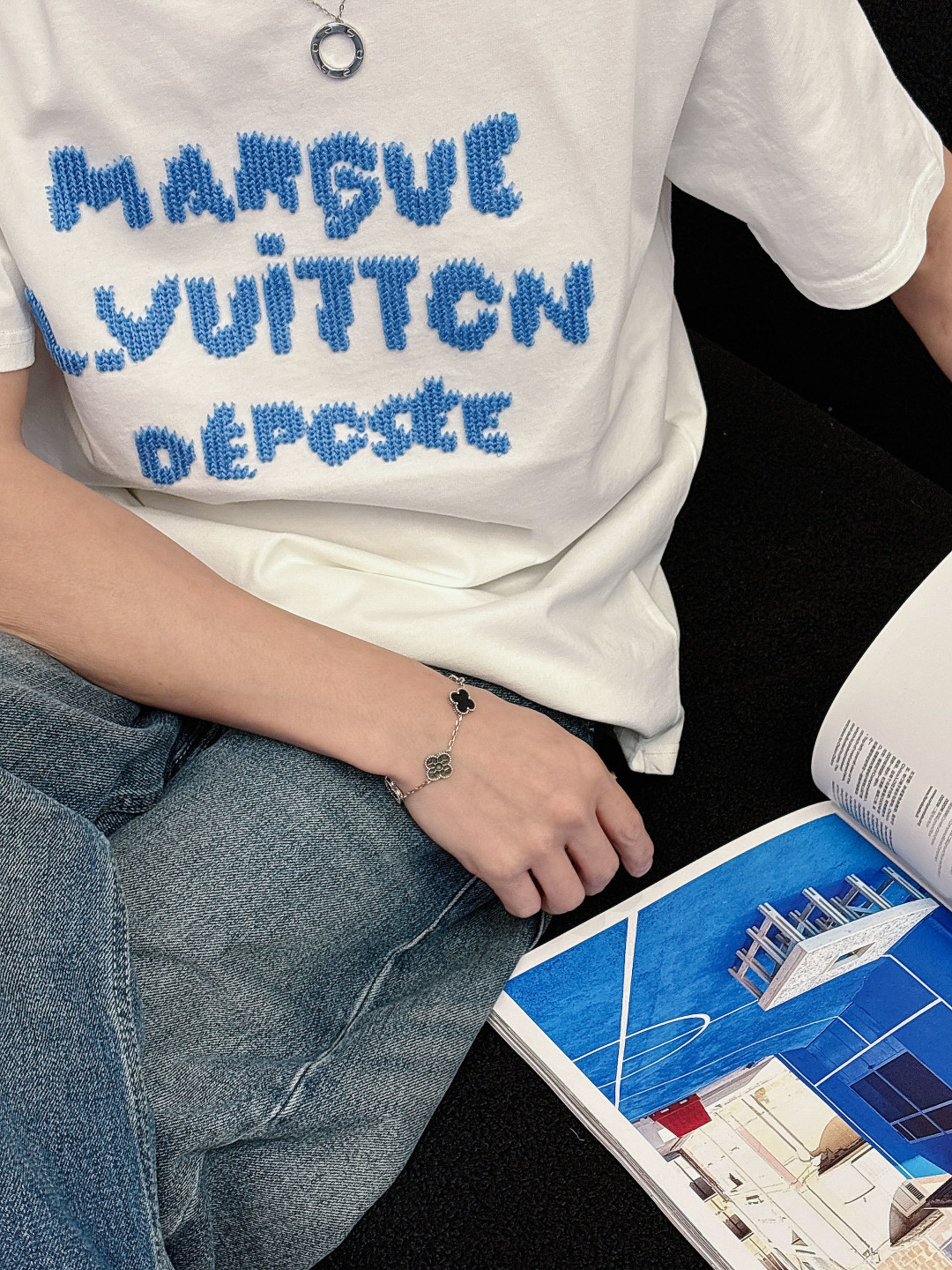 2026SS新品驴牌lv男士新款圆领短袖，香港洋行渠道货，重磅高端臻品，高奢品鉴白金级单品，26年官柜新