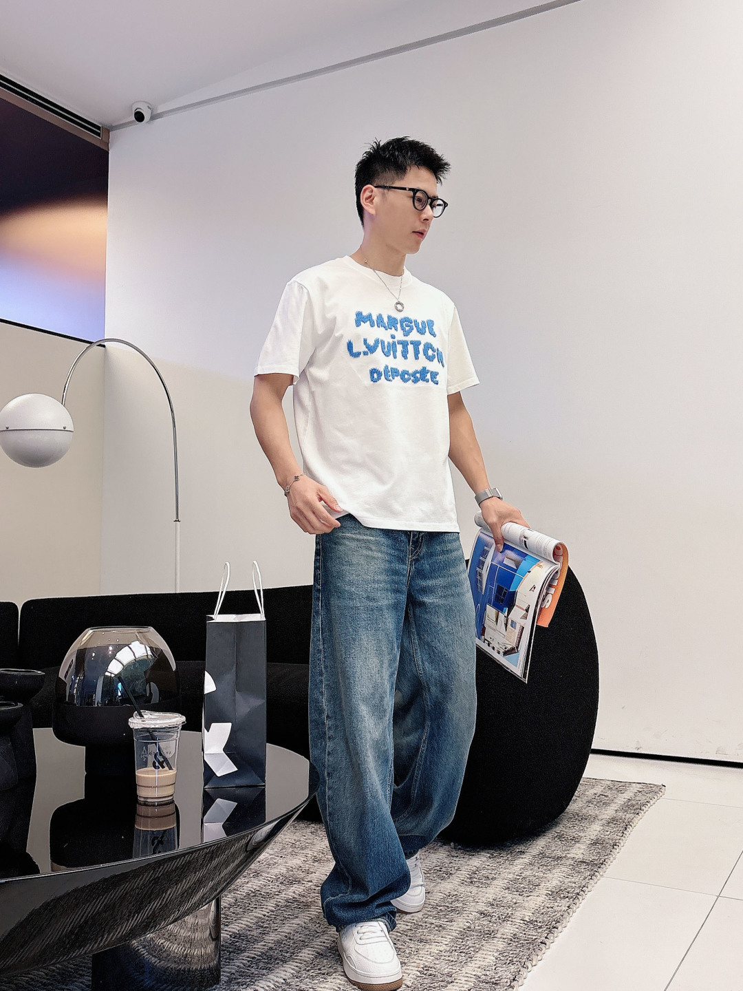 2026SS新品驴牌lv男士新款圆领短袖，香港洋行渠道货，重磅高端臻品，高奢品鉴白金级单品，26年官柜新