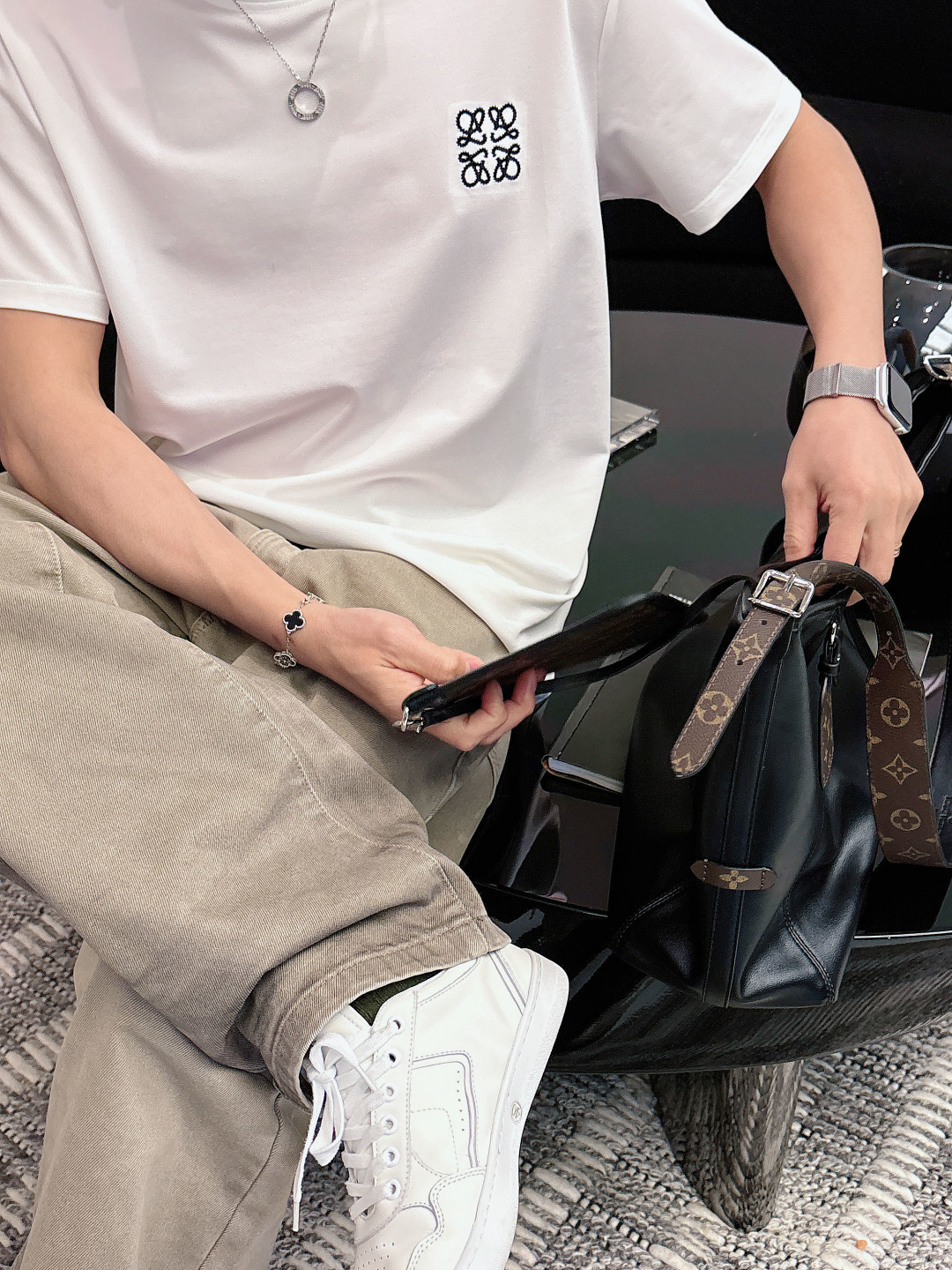 2026ss新品 CD字母经典小刺绣🪡Logo标识精致升级，灵感源自八十年代复古原版面料 官方同款 短袖