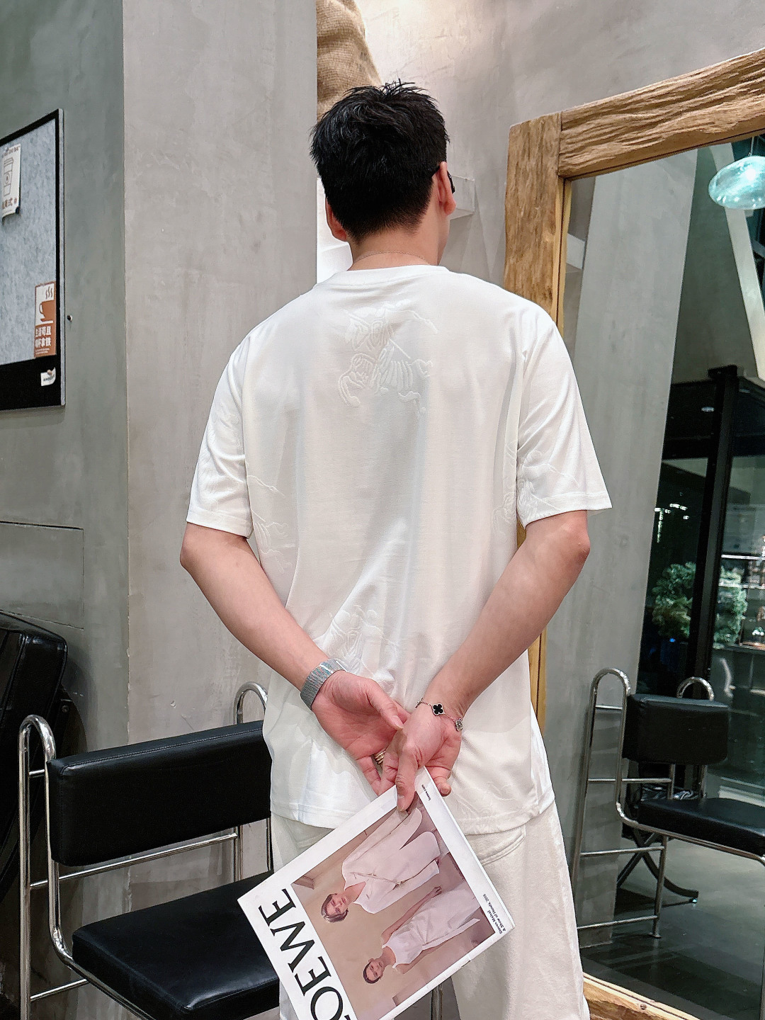 2026ss新品 Burber 春夏新款短袖T恤，高端限量系列，原单狠货，定制面料很吸引眼球 视觉方面相