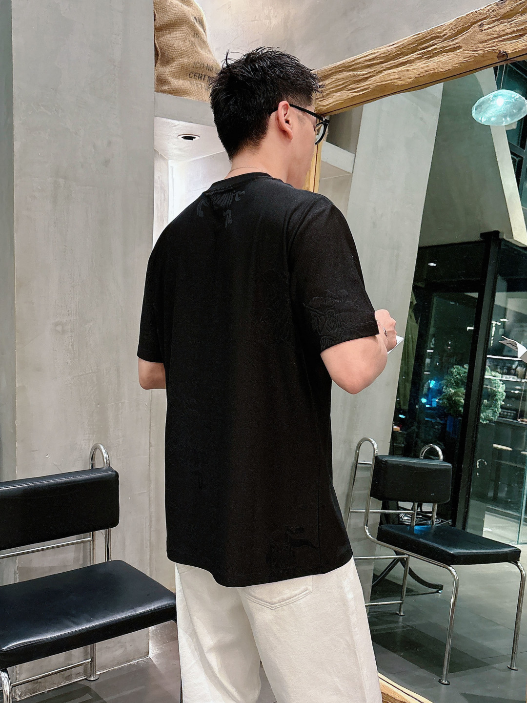 2026ss新品 Burber 春夏新款短袖T恤，高端限量系列，原单狠货，定制面料很吸引眼球 视觉方面相