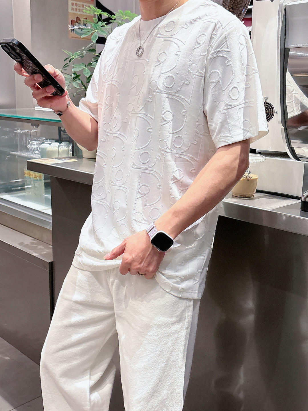 Dio 26ss新品 官网永远不败 经典款 永久精品 专柜永恒联名款 CD字母全身暗纹提logo 重工艺