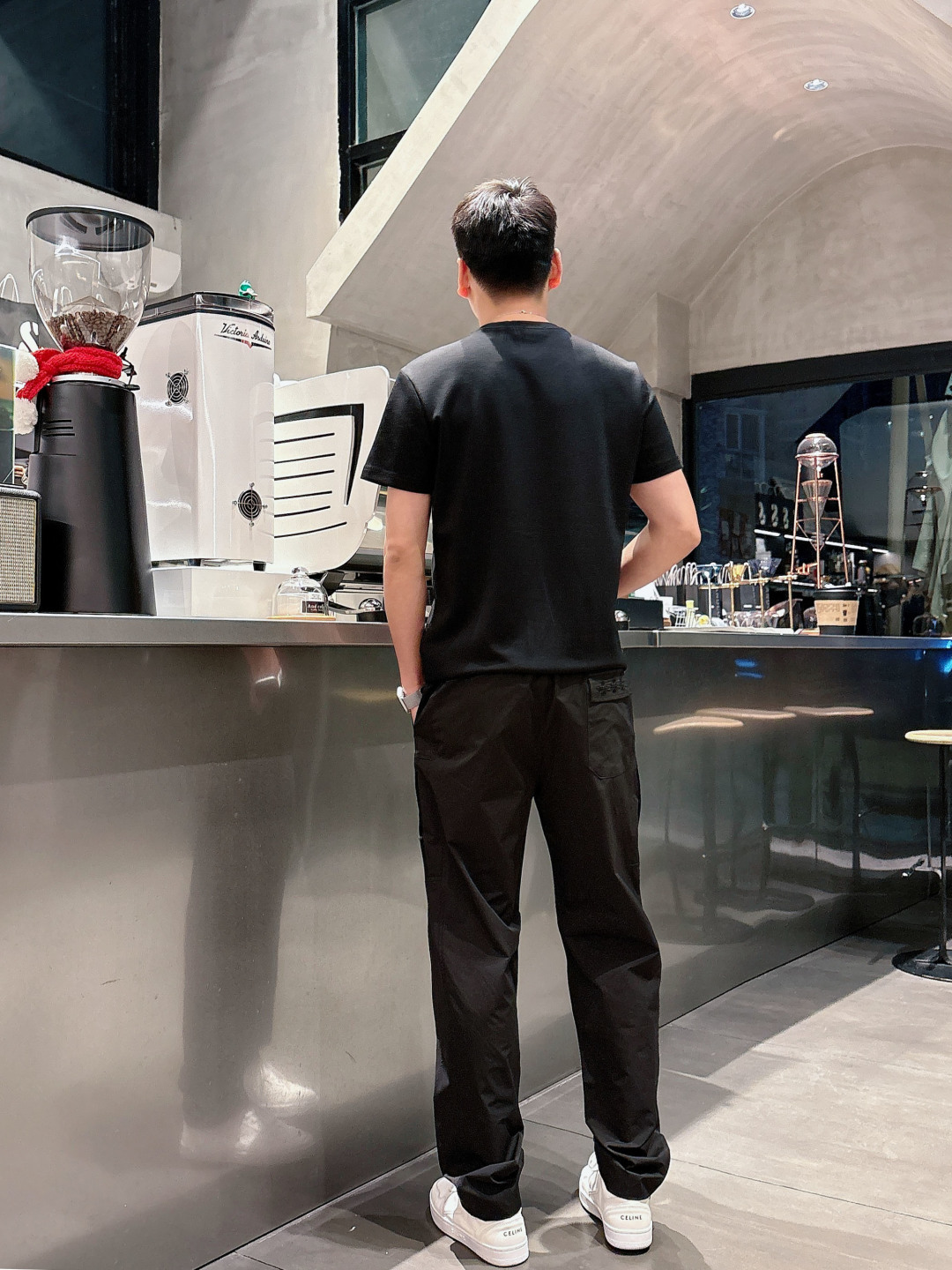 克罗心.2026早秋新款休闲裤!官网同步发售。品牌经典logo休闲裤，定制面料，舒适度极好，手触感强烈。