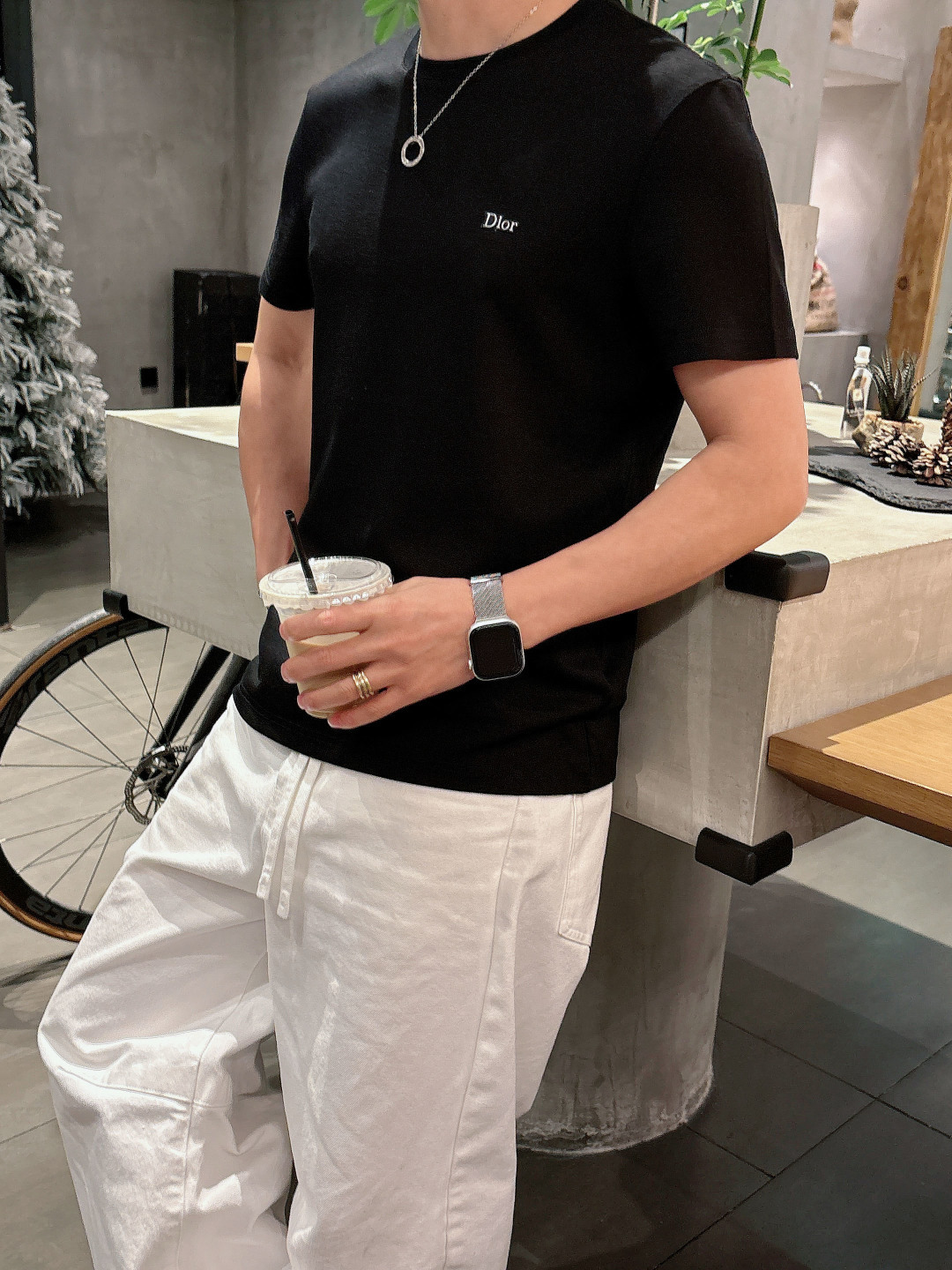 Dior迪奥 2026ss 春夏新款首发专柜最新款短袖圆领T恤 高端订制 设计前卫时尚！手感柔软.穿着舒