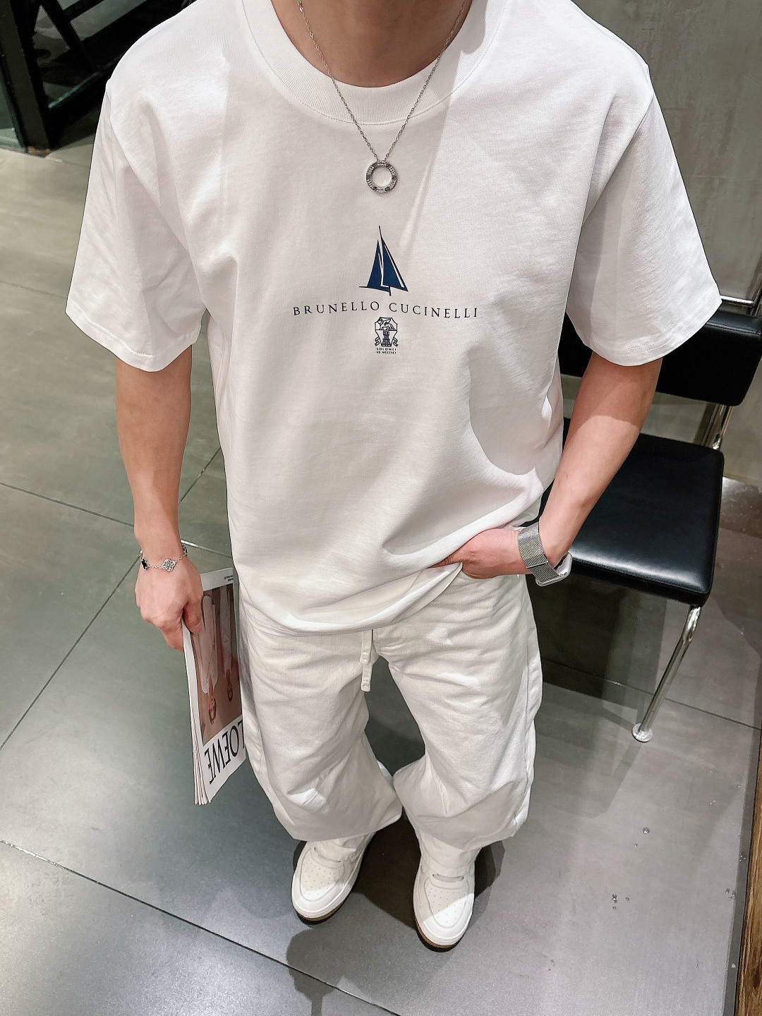 🔥🔥高端定制 2026早春独家专供新款原单男士休闲短袖T恤 高端定制 高端版本 时尚百搭爆款⚠️⚠️✨✨