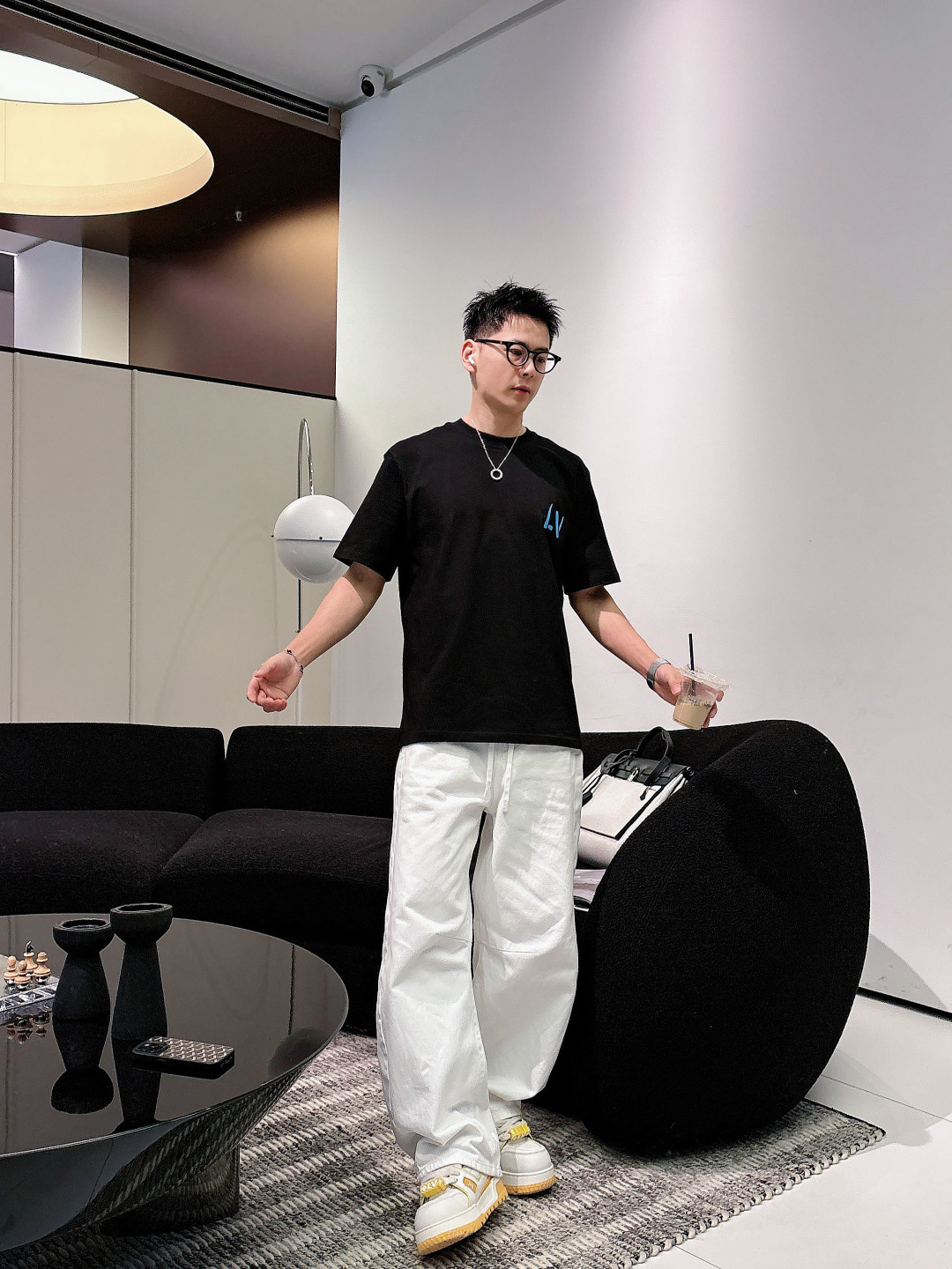 2026SS新品驴牌lv男士新款圆领短袖，香港洋行渠道货，重磅高端臻品，高奢品鉴白金级单品，26年官柜新