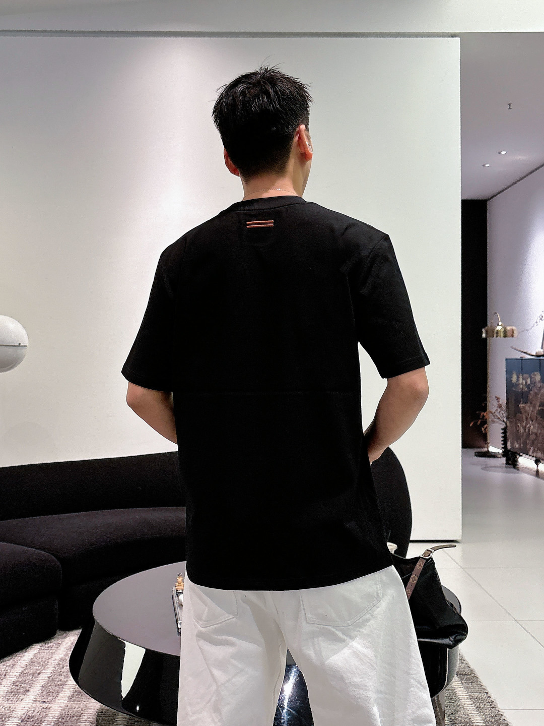 Zegna，2026ss夏季最新品，专柜同步有售，原单狠货，时尚休闲圆领短袖T恤，采用进口原版面料，舒适