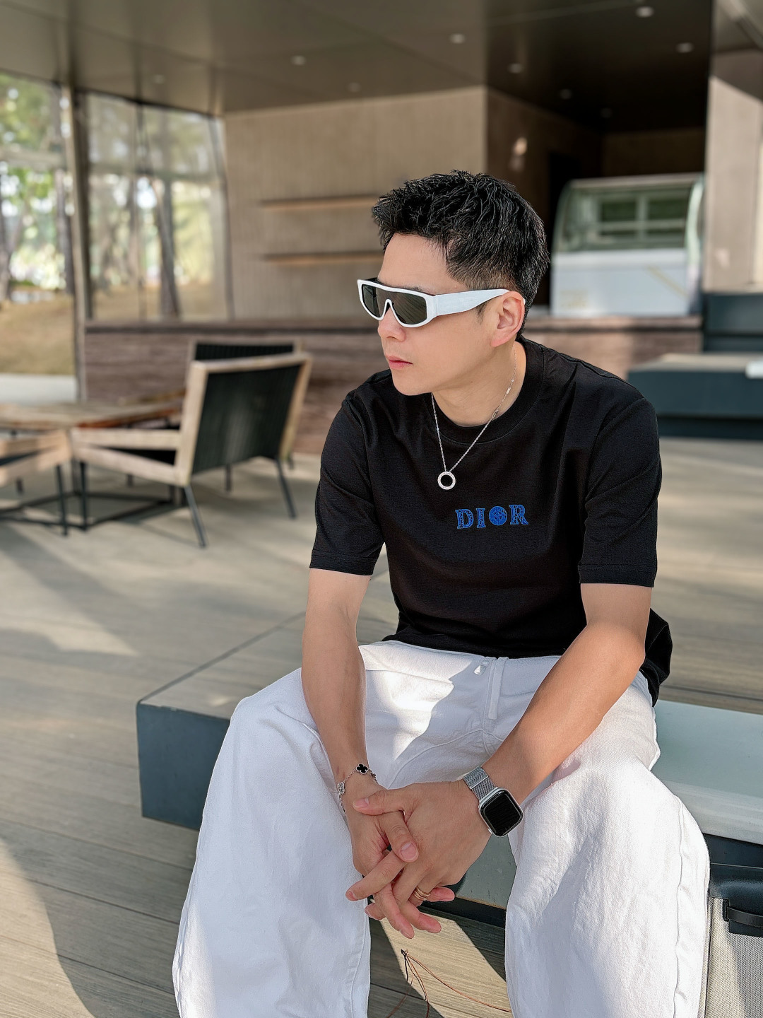 Dior迪奥 2026ss 春夏新款首发专柜最新款短袖圆领T恤 高端订制 设计前卫时尚！手感柔软.穿着舒