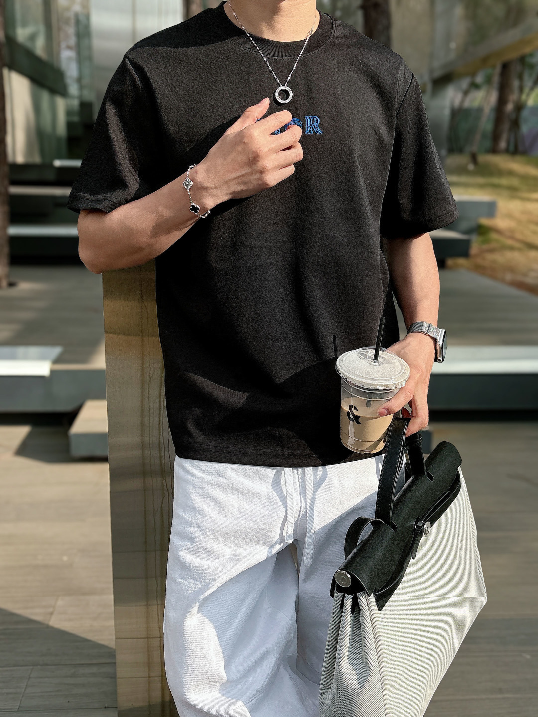 Dior迪奥 2026ss 春夏新款首发专柜最新款短袖圆领T恤 高端订制 设计前卫时尚！手感柔软.穿着舒