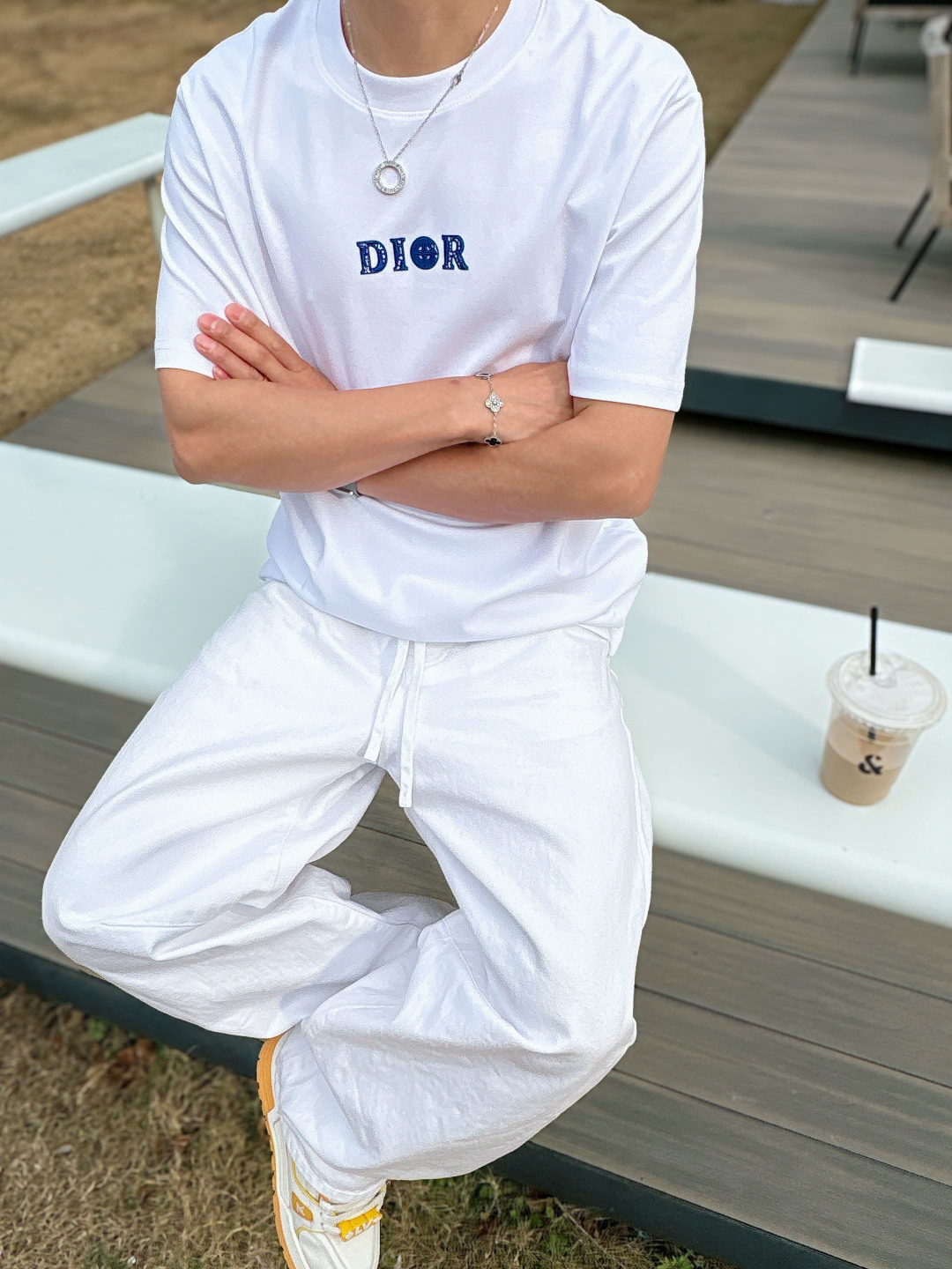 Dior迪奥 2026ss 春夏新款首发专柜最新款短袖圆领T恤 高端订制 设计前卫时尚！手感柔软.穿着舒