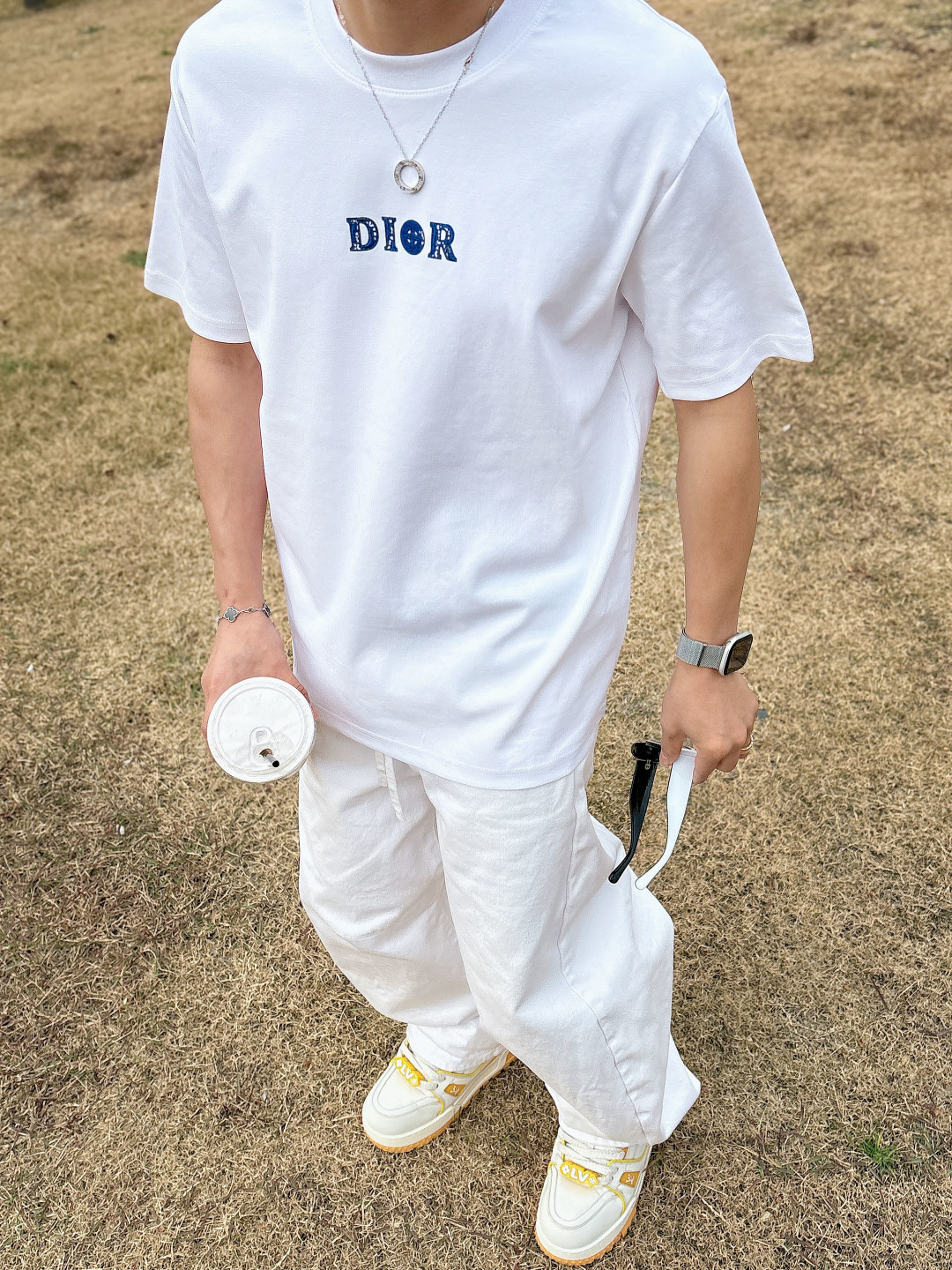 Dior迪奥 2026ss 春夏新款首发专柜最新款短袖圆领T恤 高端订制 设计前卫时尚！手感柔软.穿着舒