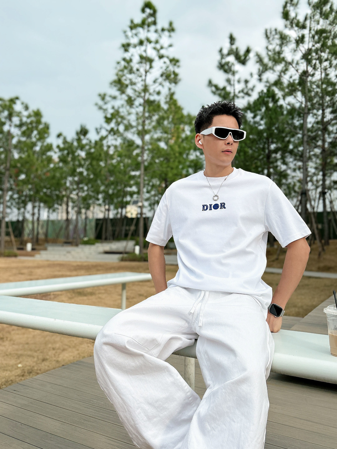 Dior迪奥 2026ss 春夏新款首发专柜最新款短袖圆领T恤 高端订制 设计前卫时尚！手感柔软.穿着舒