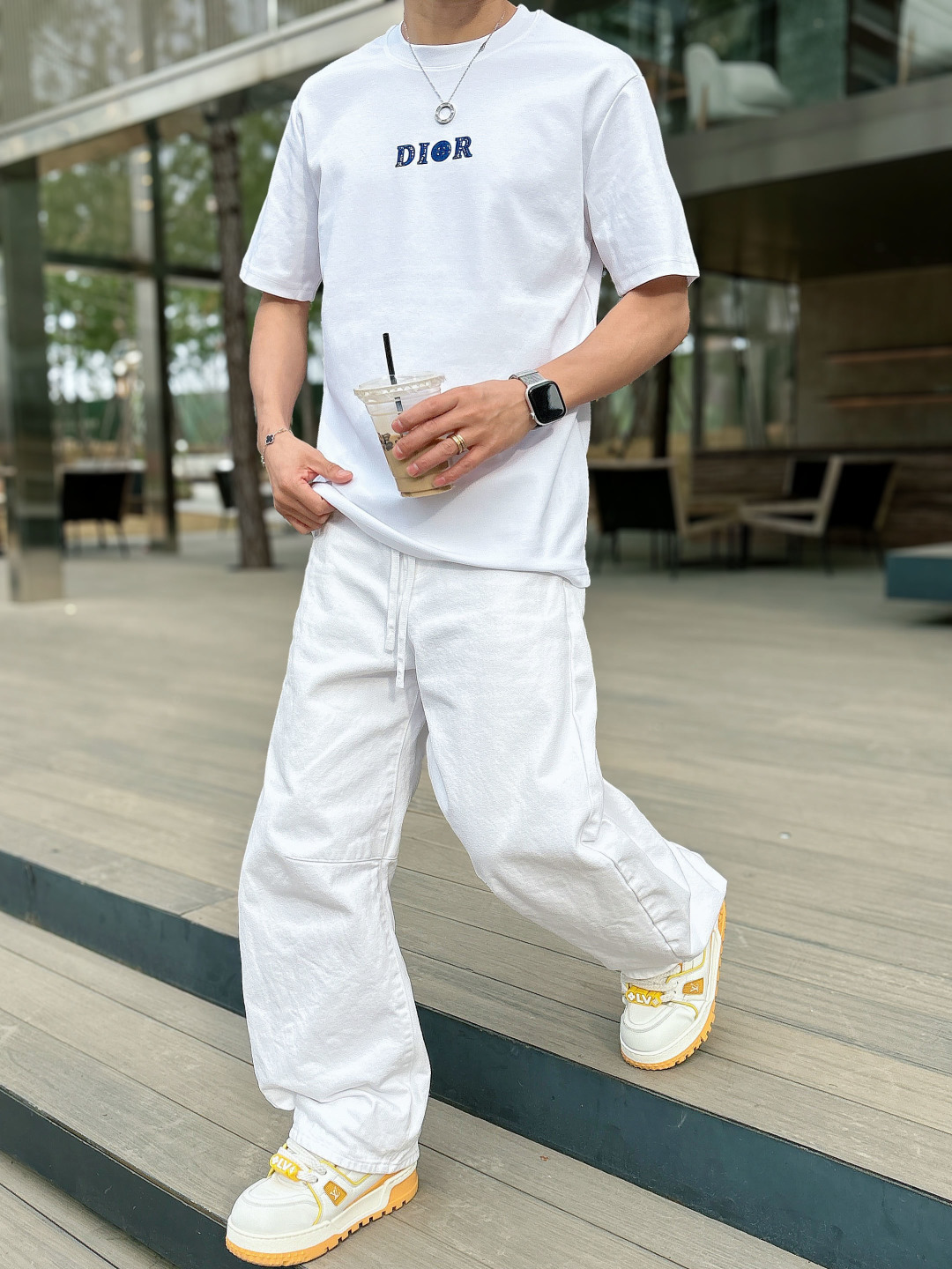 Dior迪奥 2026ss 春夏新款首发专柜最新款短袖圆领T恤 高端订制 设计前卫时尚！手感柔软.穿着舒