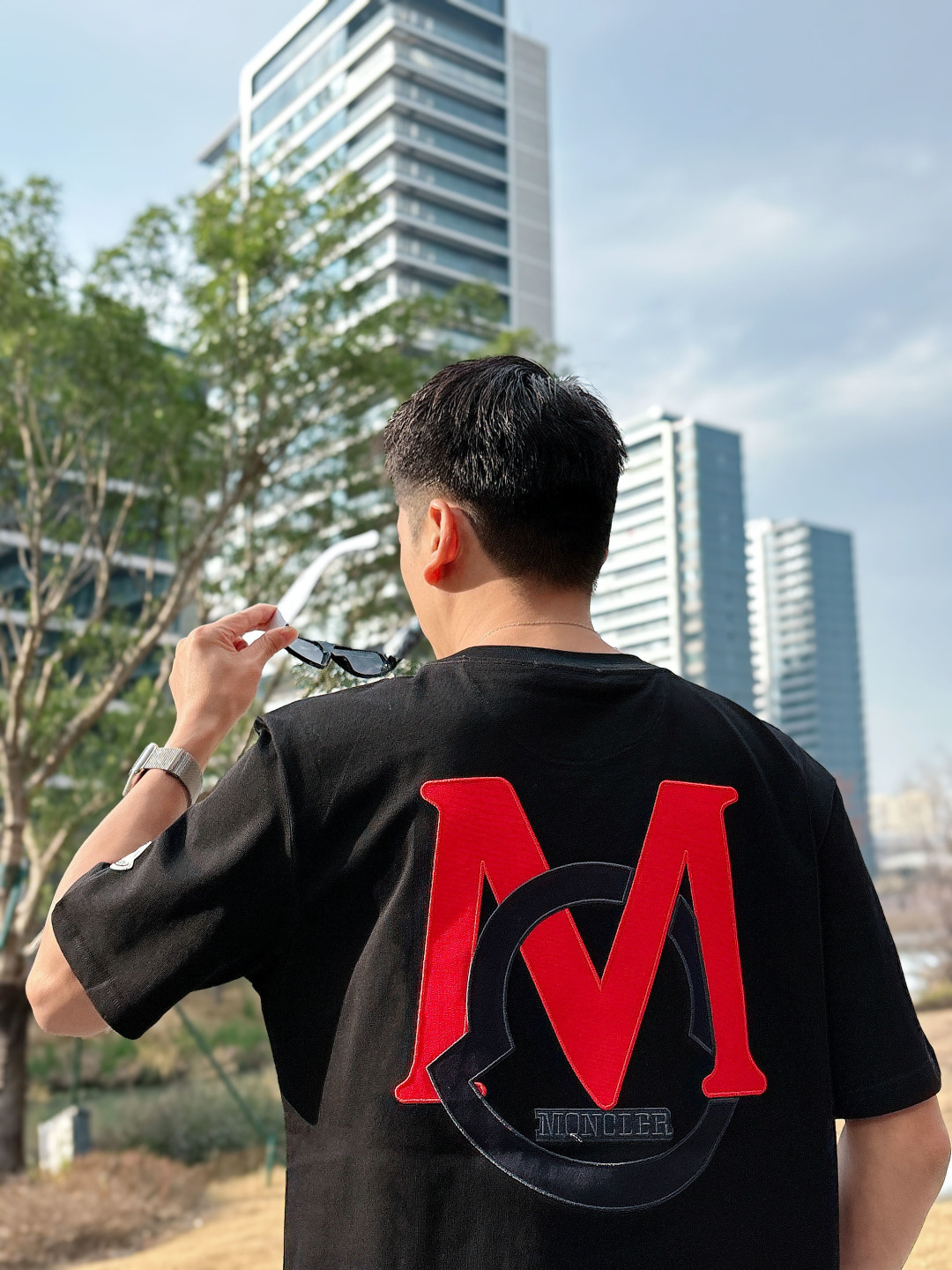 Moncl 2026ss春夏最新男女同款👫贸易订单短袖T恤，全品相！！网红款！上身舒适透气，不僵硬，整体