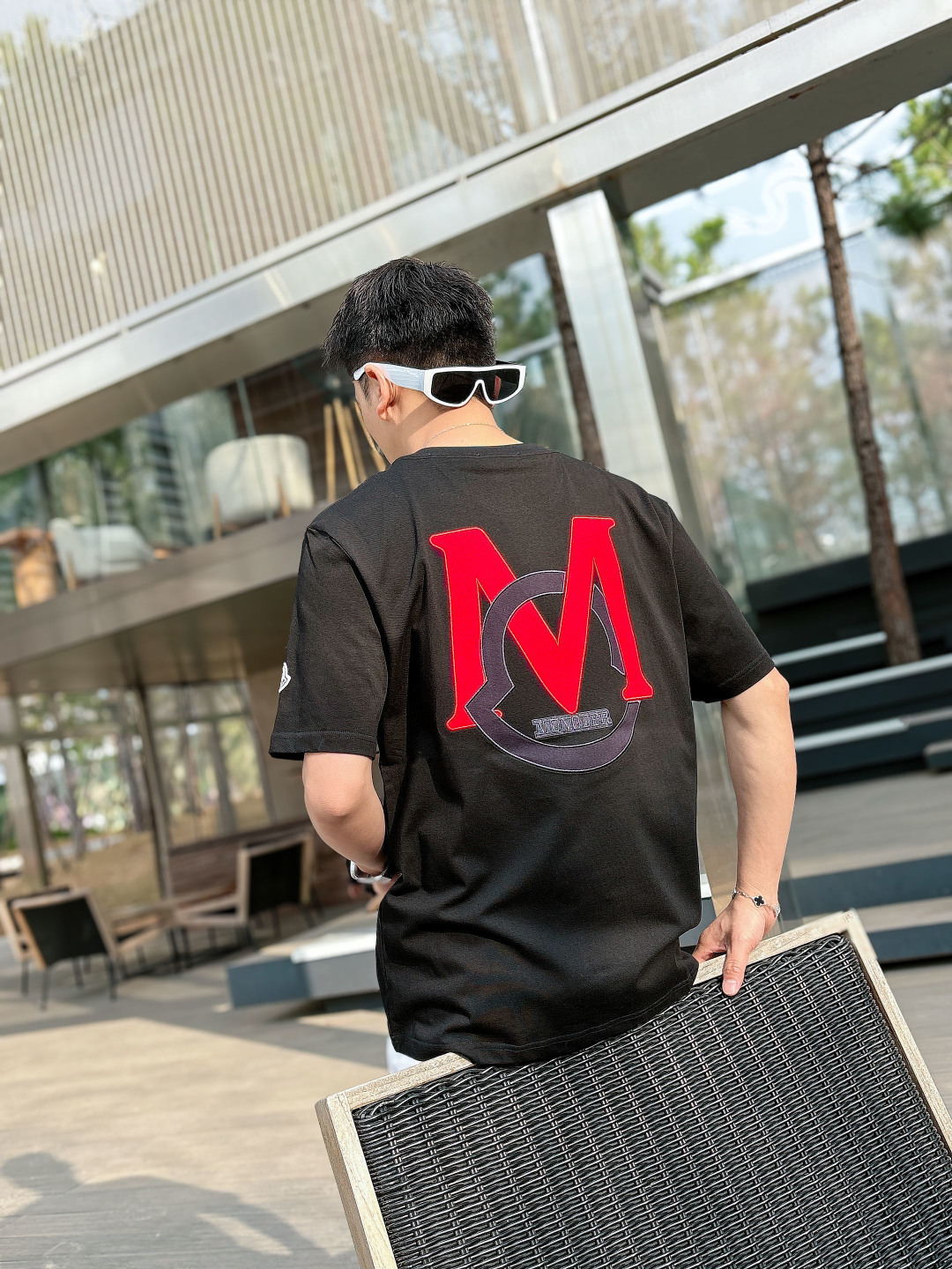 Moncl 2026ss春夏最新男女同款👫贸易订单短袖T恤，全品相！！网红款！上身舒适透气，不僵硬，整体