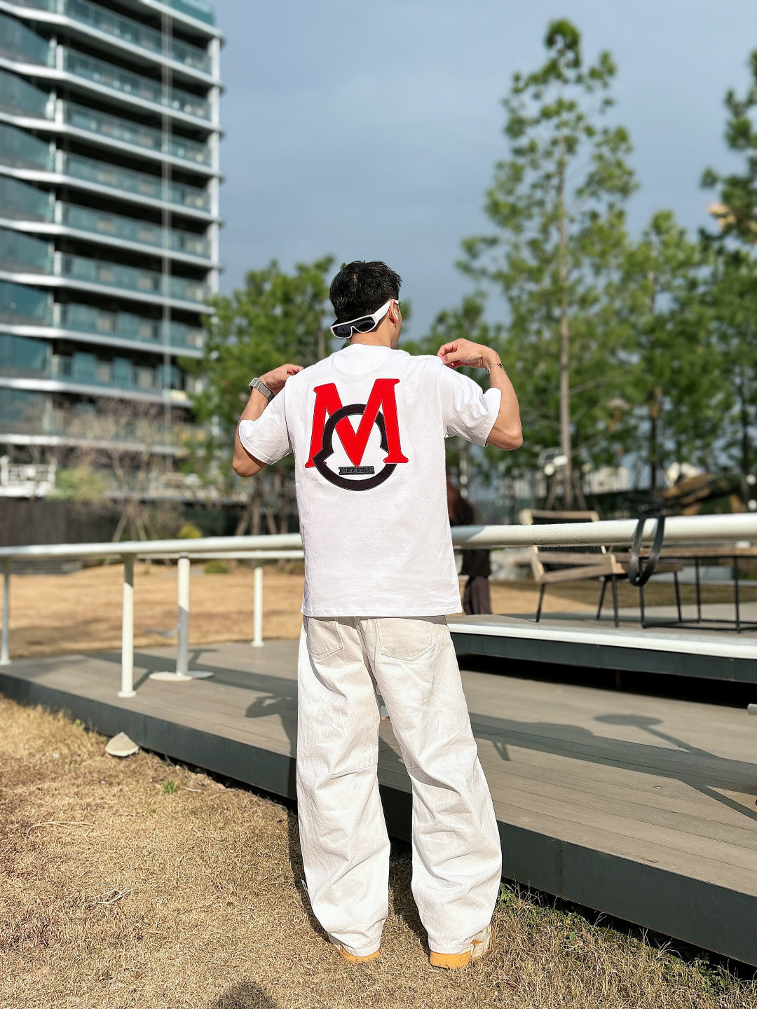 Moncl 2026ss春夏最新男女同款👫贸易订单短袖T恤，全品相！！网红款！上身舒适透气，不僵硬，整体