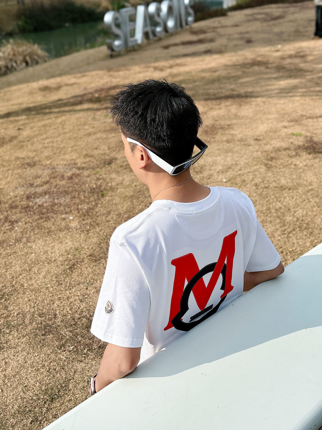 Moncl 2026ss春夏最新男女同款👫贸易订单短袖T恤，全品相！！网红款！上身舒适透气，不僵硬，整体