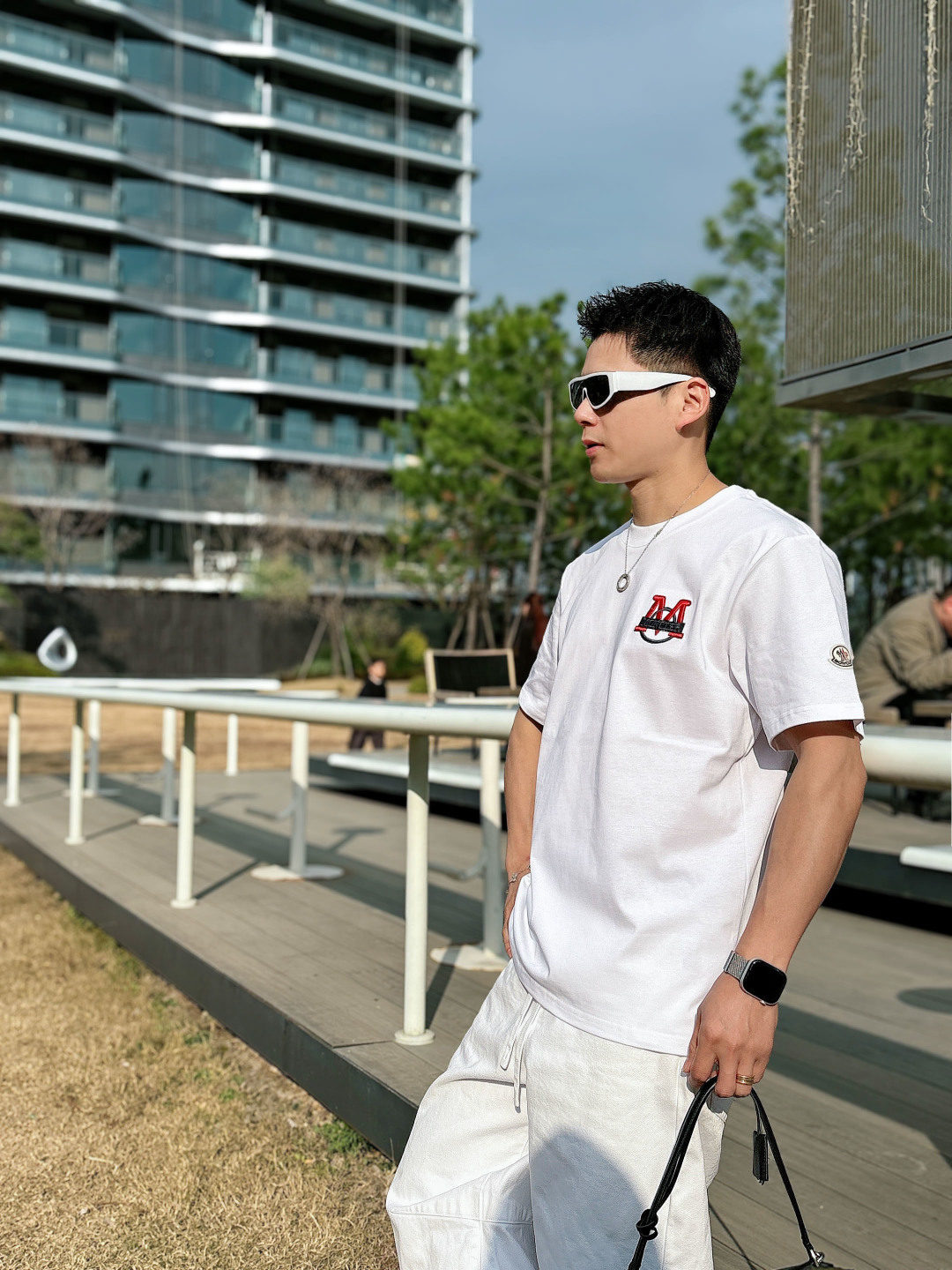 Moncl 2026ss春夏最新男女同款👫贸易订单短袖T恤，全品相！！网红款！上身舒适透气，不僵硬，整体