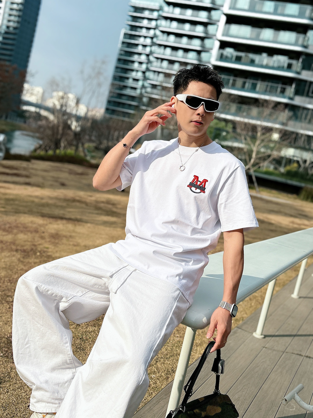 Moncl 2026ss春夏最新男女同款👫贸易订单短袖T恤，全品相！！网红款！上身舒适透气，不僵硬，整体