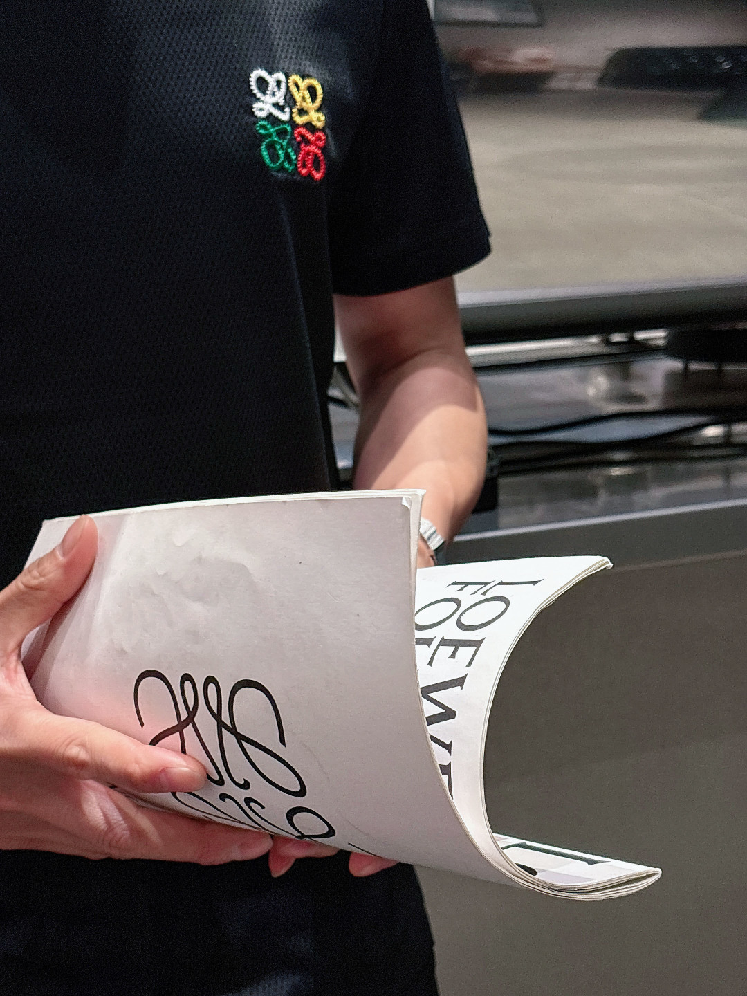 罗意威 2026春夏新款首发专柜最新款短袖圆领T恤 高端订制 经典品牌logo刺绣工艺设计 高端定制面料