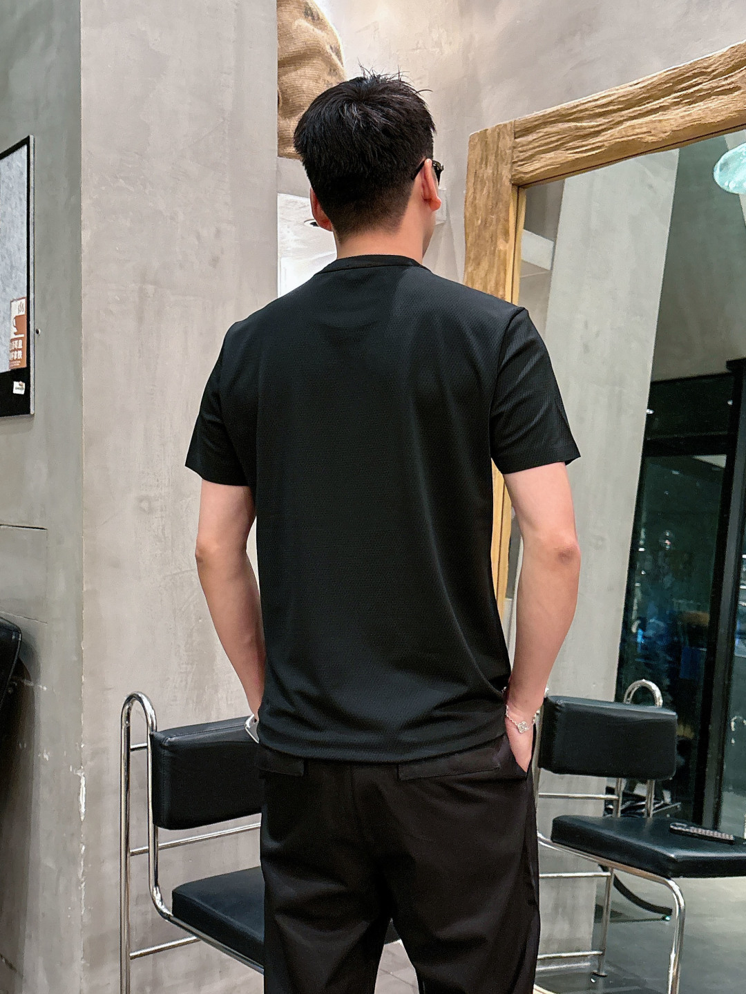 罗意威 2026春夏新款首发专柜最新款短袖圆领T恤 高端订制 经典品牌logo刺绣工艺设计 高端定制面料