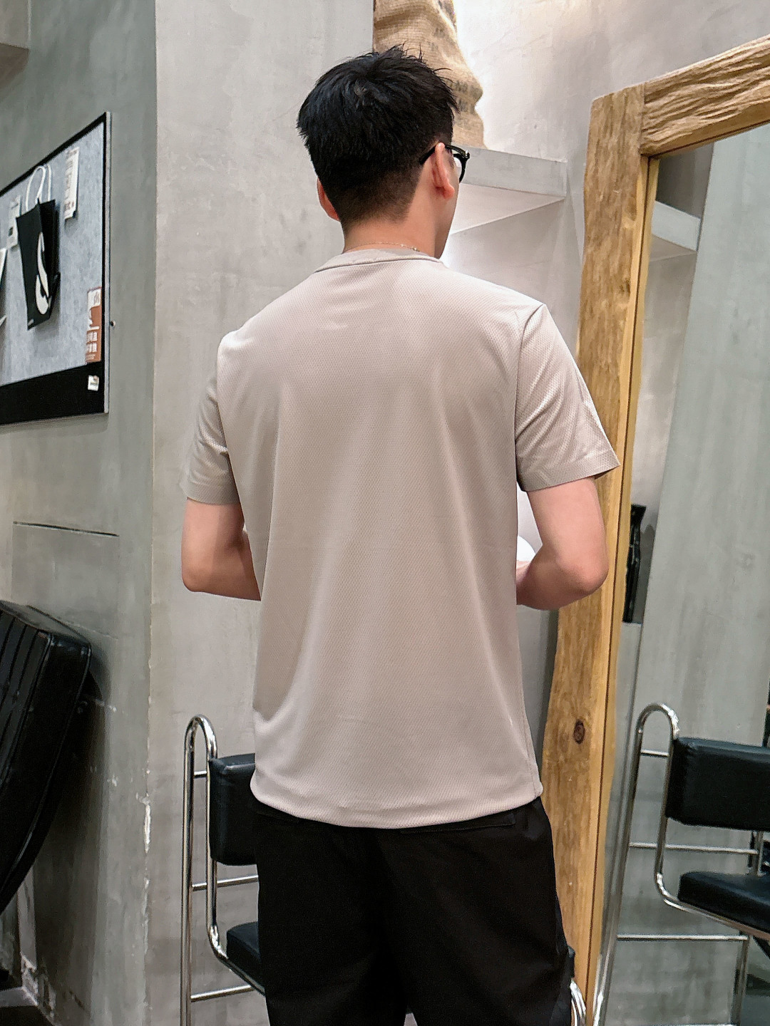 罗意威 2026春夏新款首发专柜最新款短袖圆领T恤 高端订制 经典品牌logo刺绣工艺设计 高端定制面料