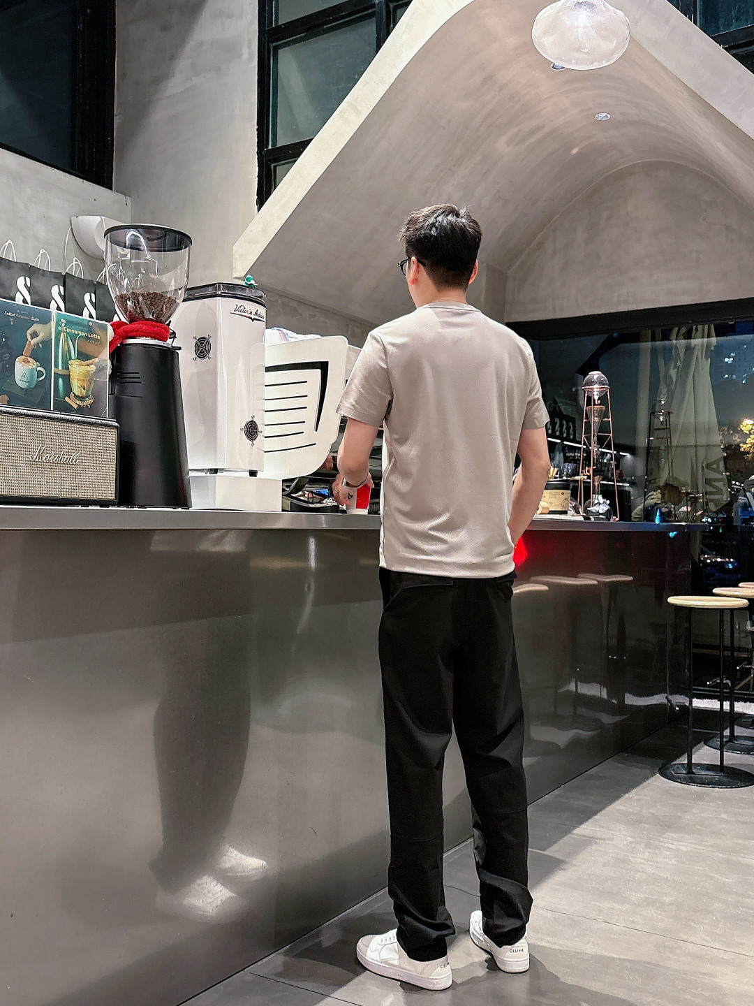 罗意威 2026春夏新款首发专柜最新款短袖圆领T恤 高端订制 经典品牌logo刺绣工艺设计 高端定制面料