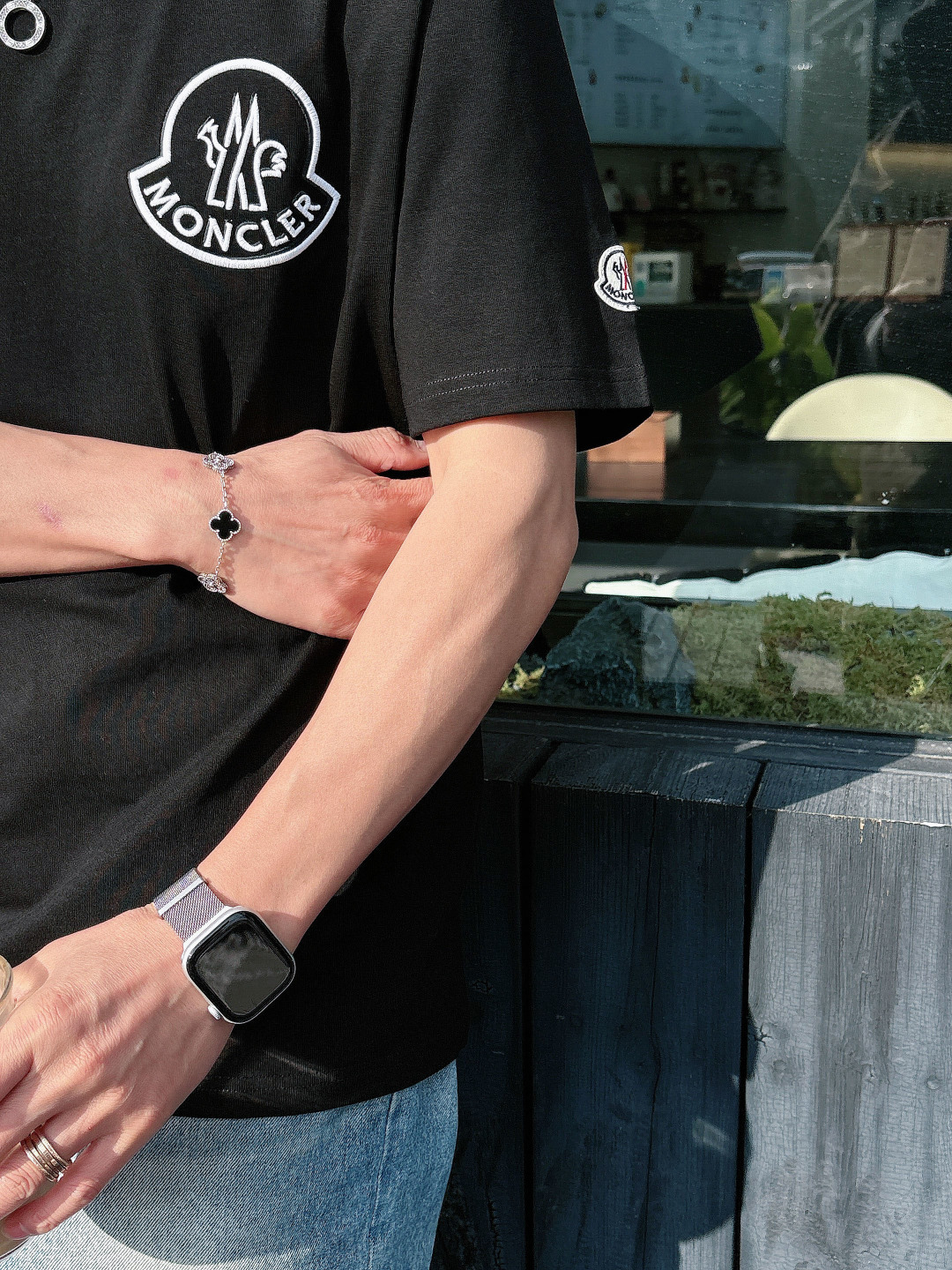 🌟MON*CLER 蒙口 2026春夏最新款男女同款👫休闲圆领短袖T恤！经典刺绣logo.既不单调也不复