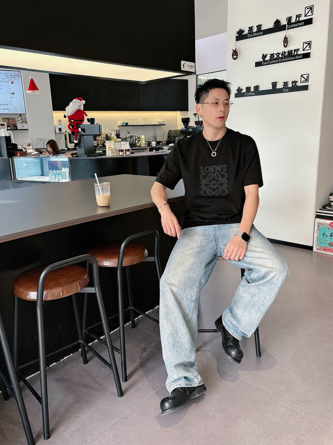 Loew2026ss 春夏新款首发专柜最新款短袖圆领T恤 高端订制 设计前卫时尚！经典品牌logo高端定