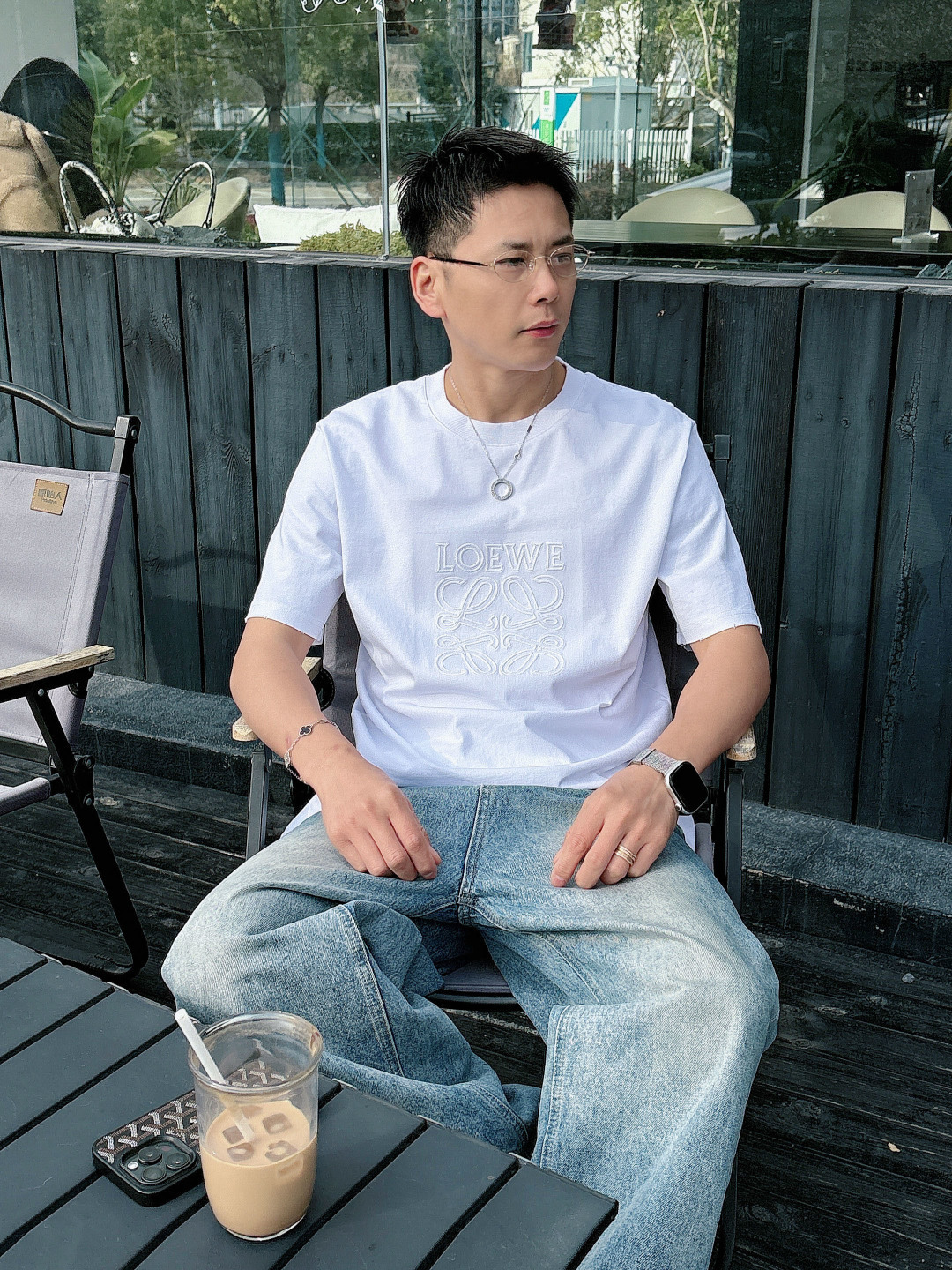 Loew2026ss 春夏新款首发专柜最新款短袖圆领T恤 高端订制 设计前卫时尚！经典品牌logo高端定