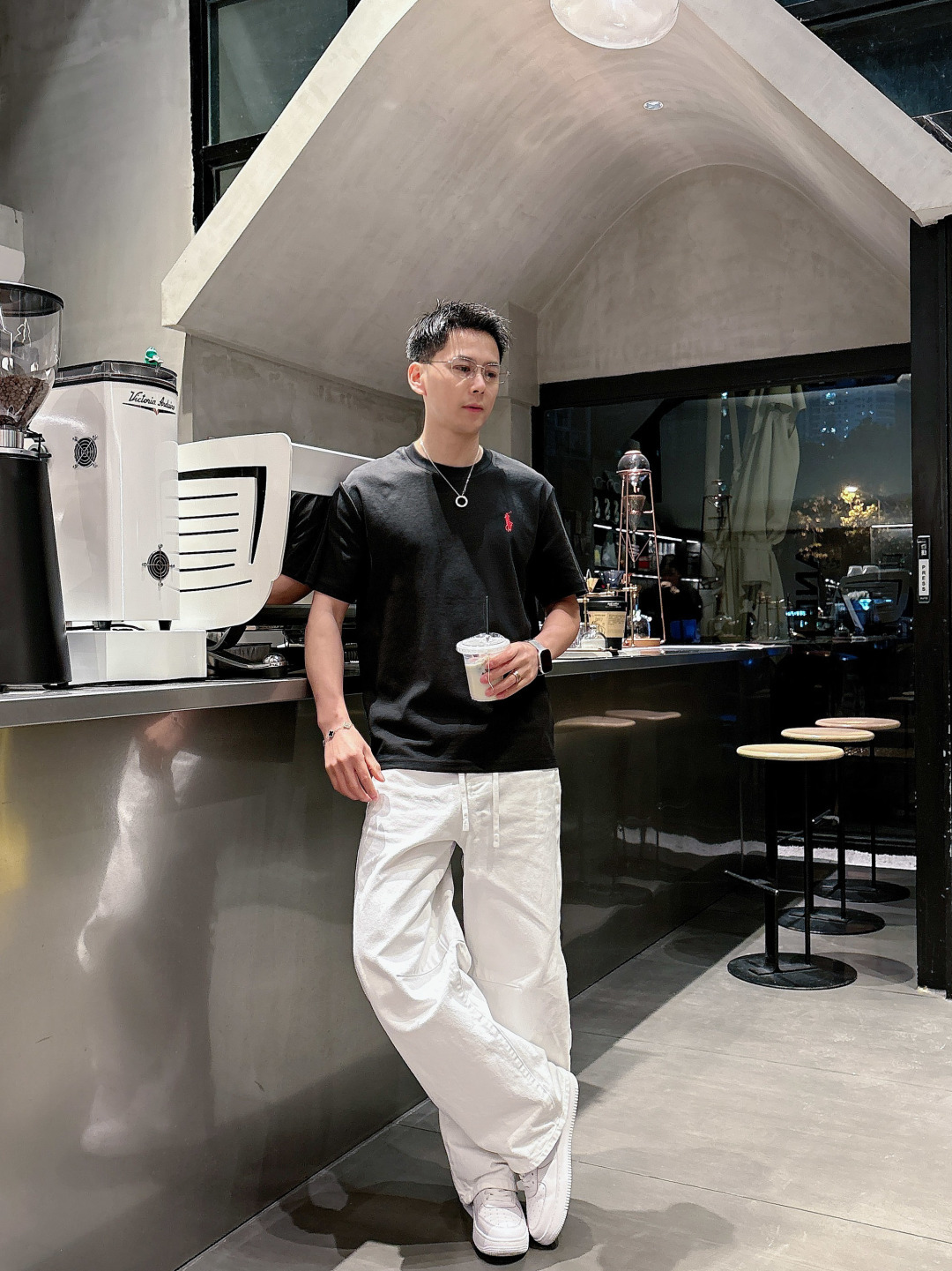 2026ss新品时尚休闲圆领休闲短袖 经典元素设计！没有过多复杂的工艺 玩的就是设计与材质的融合 专柜尺