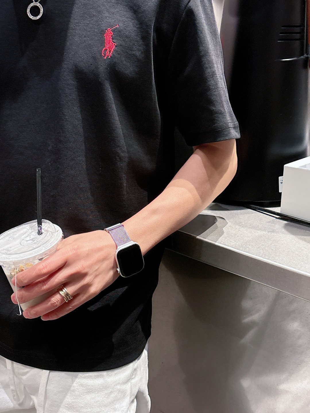 2026ss新品时尚休闲圆领休闲短袖 经典元素设计！没有过多复杂的工艺 玩的就是设计与材质的融合 专柜尺