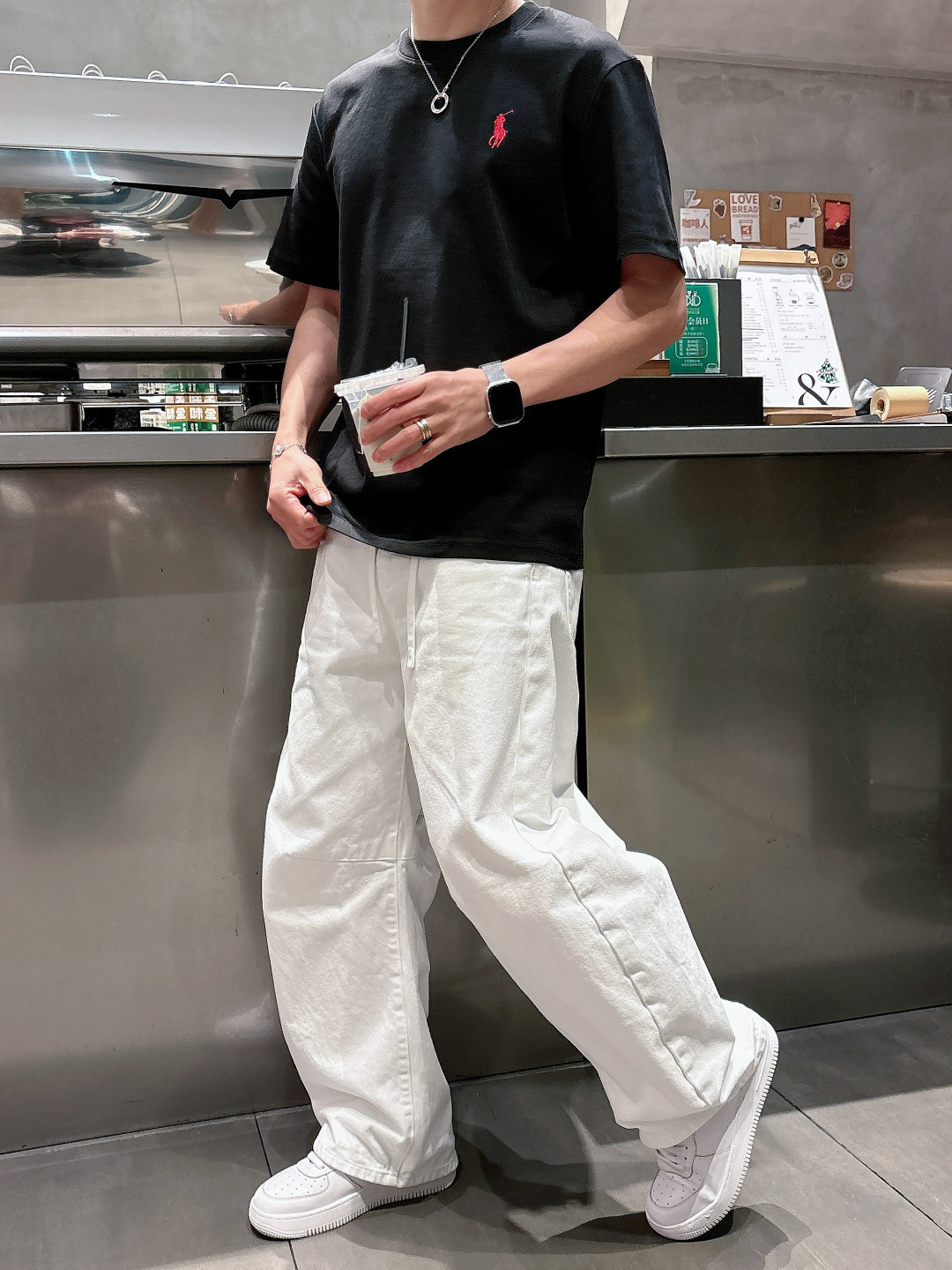 2026ss新品时尚休闲圆领休闲短袖 经典元素设计！没有过多复杂的工艺 玩的就是设计与材质的融合 专柜尺