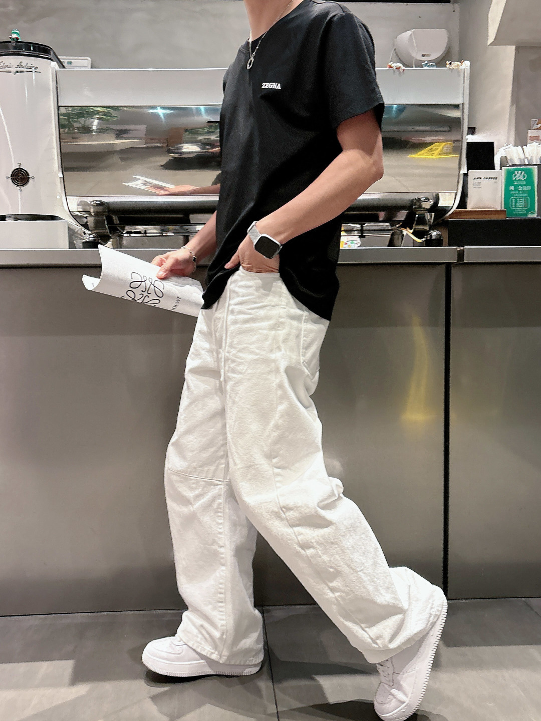 2026ss新品 Z家 春夏正面饰有撞色品牌经典元素 字母logo花字立体刺绣 短袖T恤，经典极简风格设