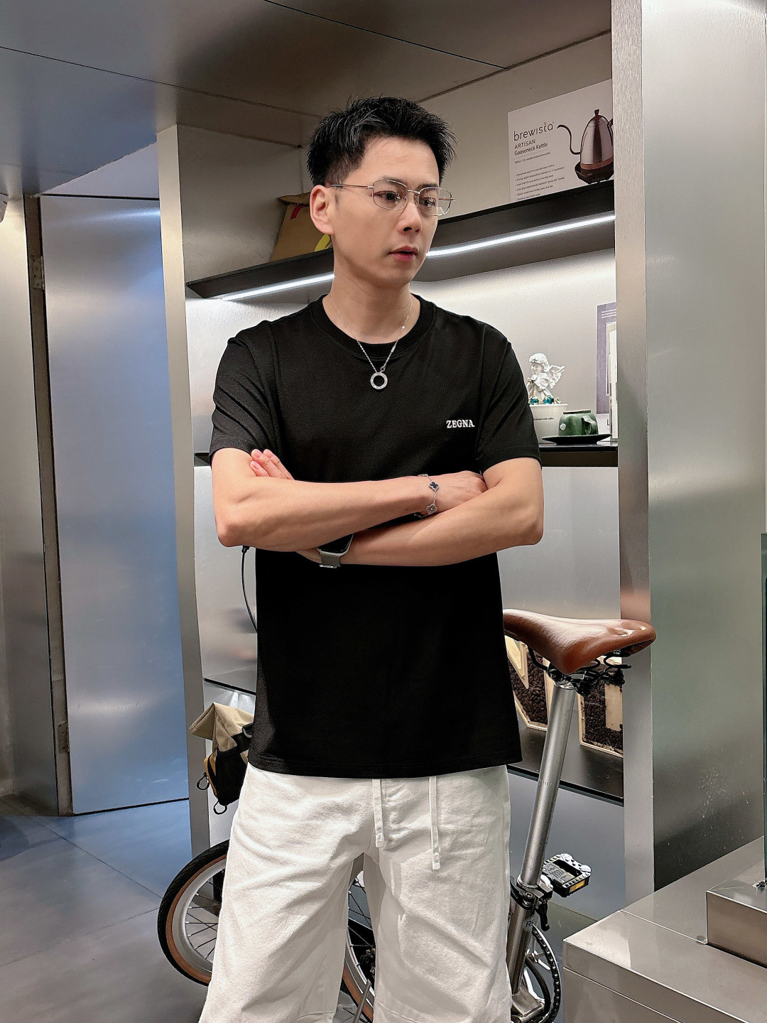 2026ss新品 Z家 春夏正面饰有撞色品牌经典元素 字母logo花字立体刺绣 短袖T恤，经典极简风格设