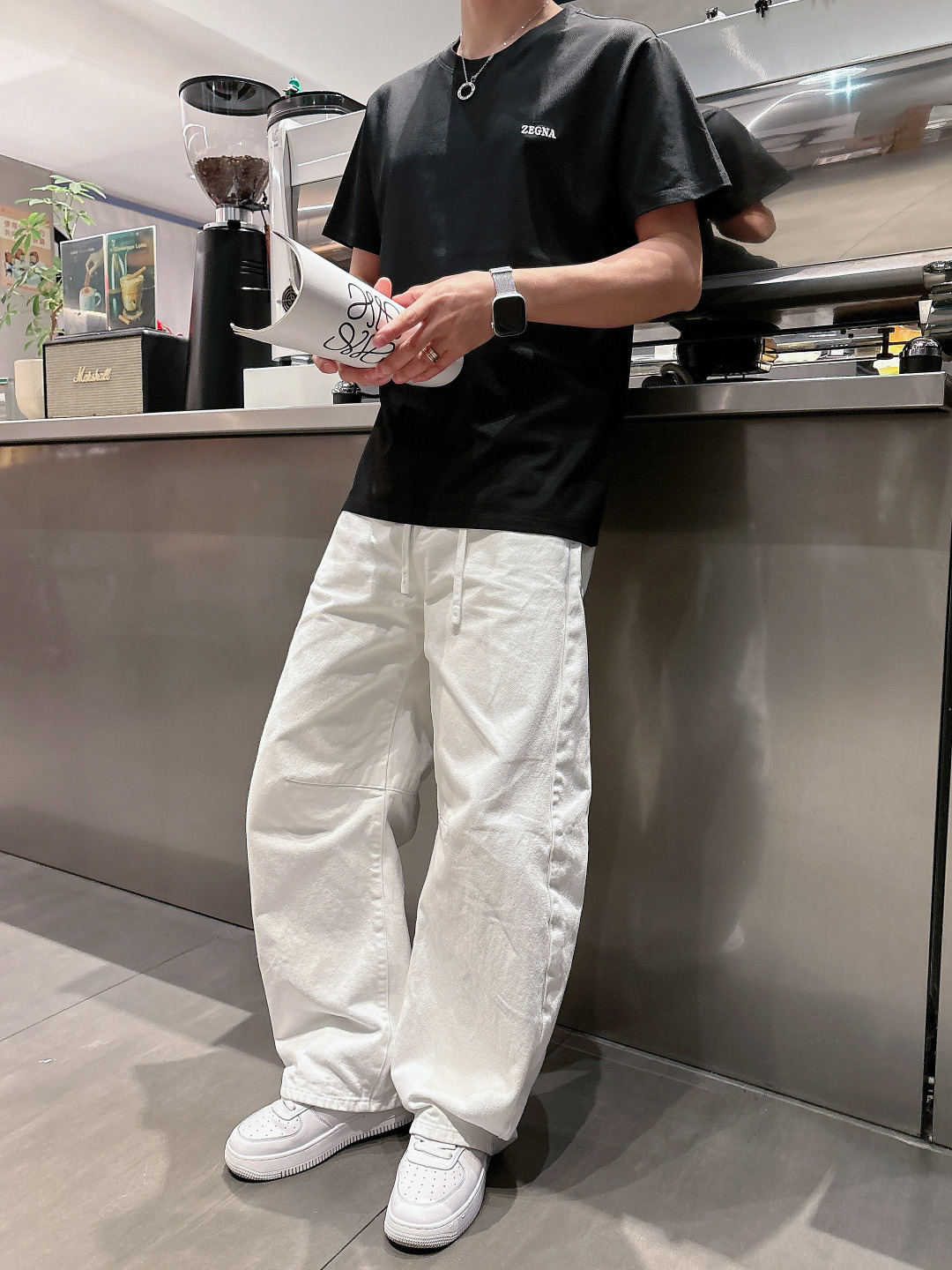 2026ss新品 Z家 春夏正面饰有撞色品牌经典元素 字母logo花字立体刺绣 短袖T恤，经典极简风格设