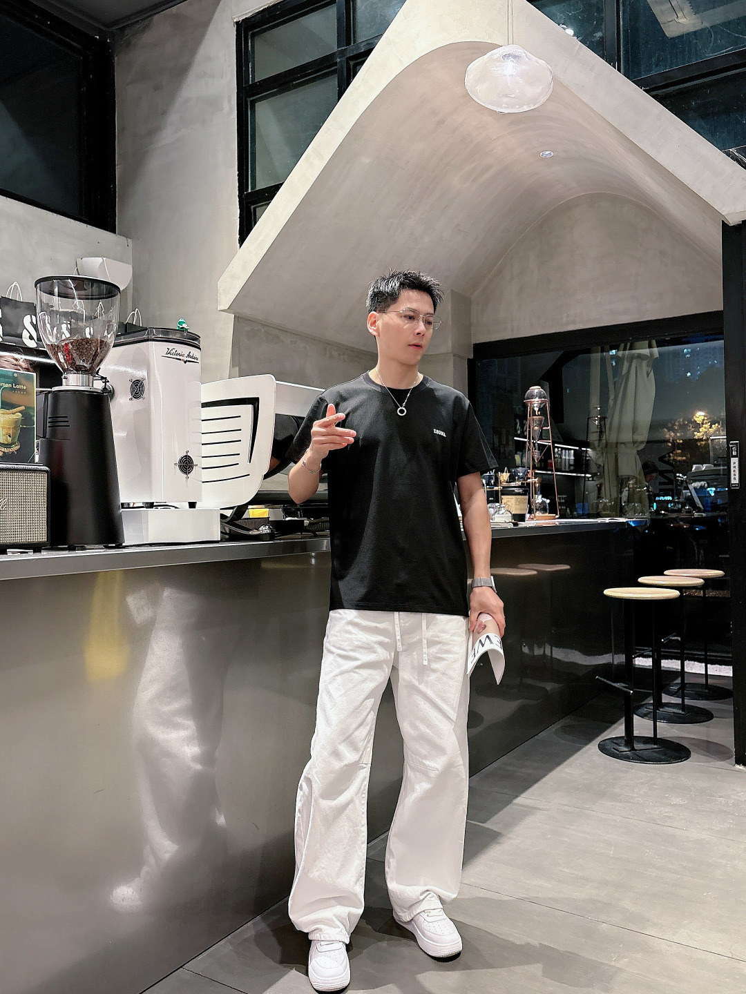 2026ss新品 Z家 春夏正面饰有撞色品牌经典元素 字母logo花字立体刺绣 短袖T恤，经典极简风格设